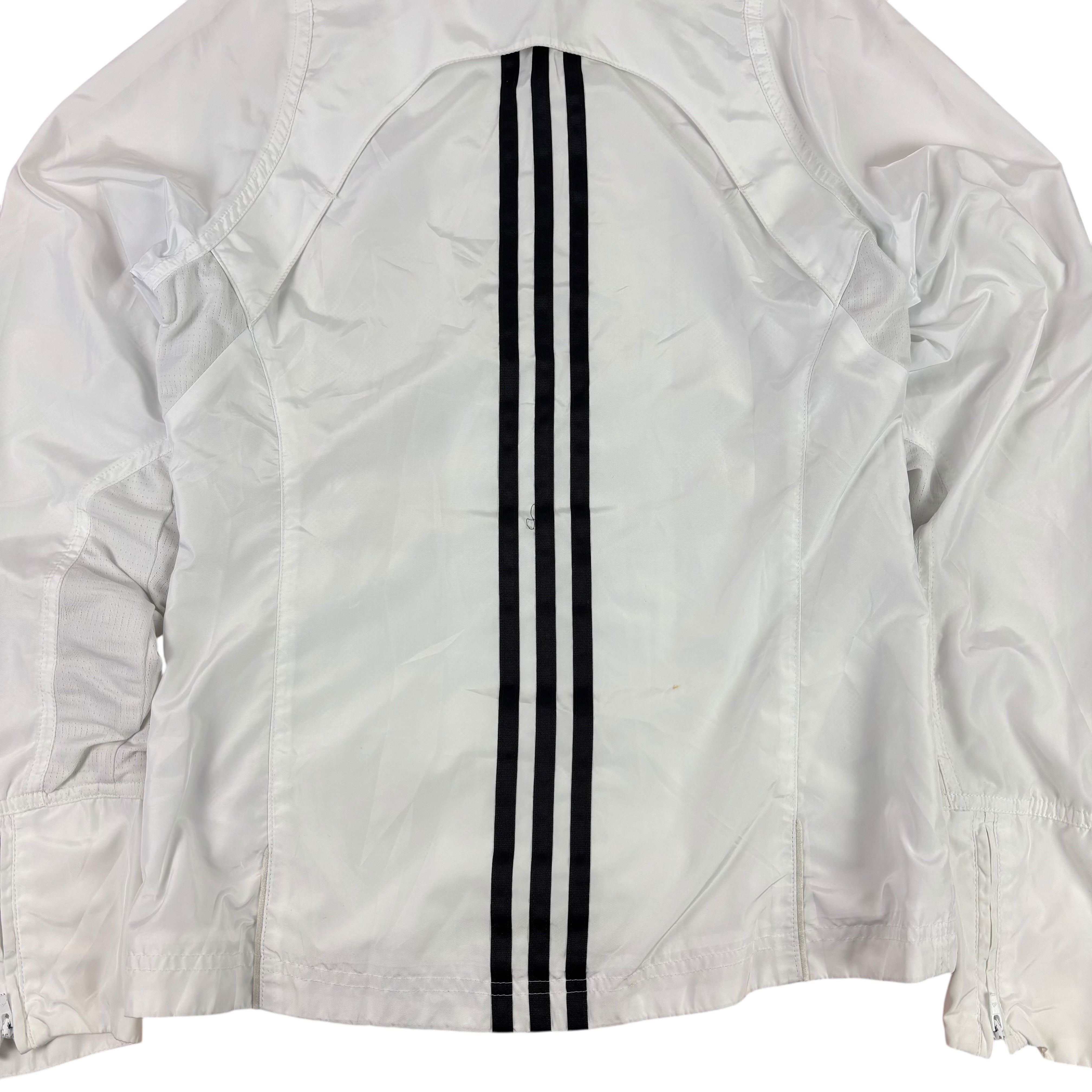 Adidas White Y2K Windbreaker (Women’s S)