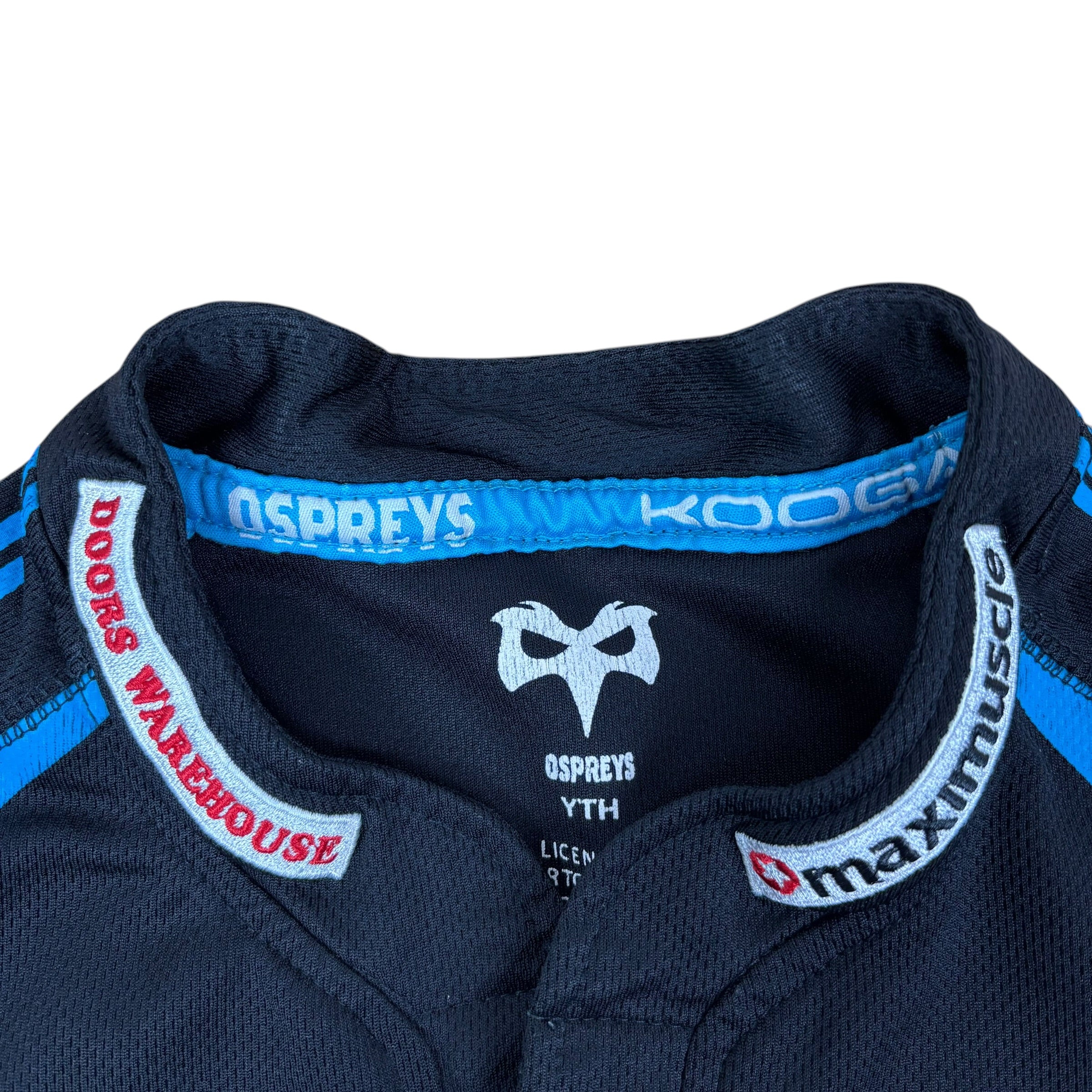 KooGa Neath-Swansea Ospreys Rugby 2011/12 Home Jersey (XS)