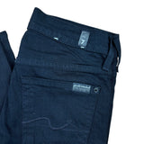 7 For All Mankind Black Y2K Bootcut Jeans (W24”)