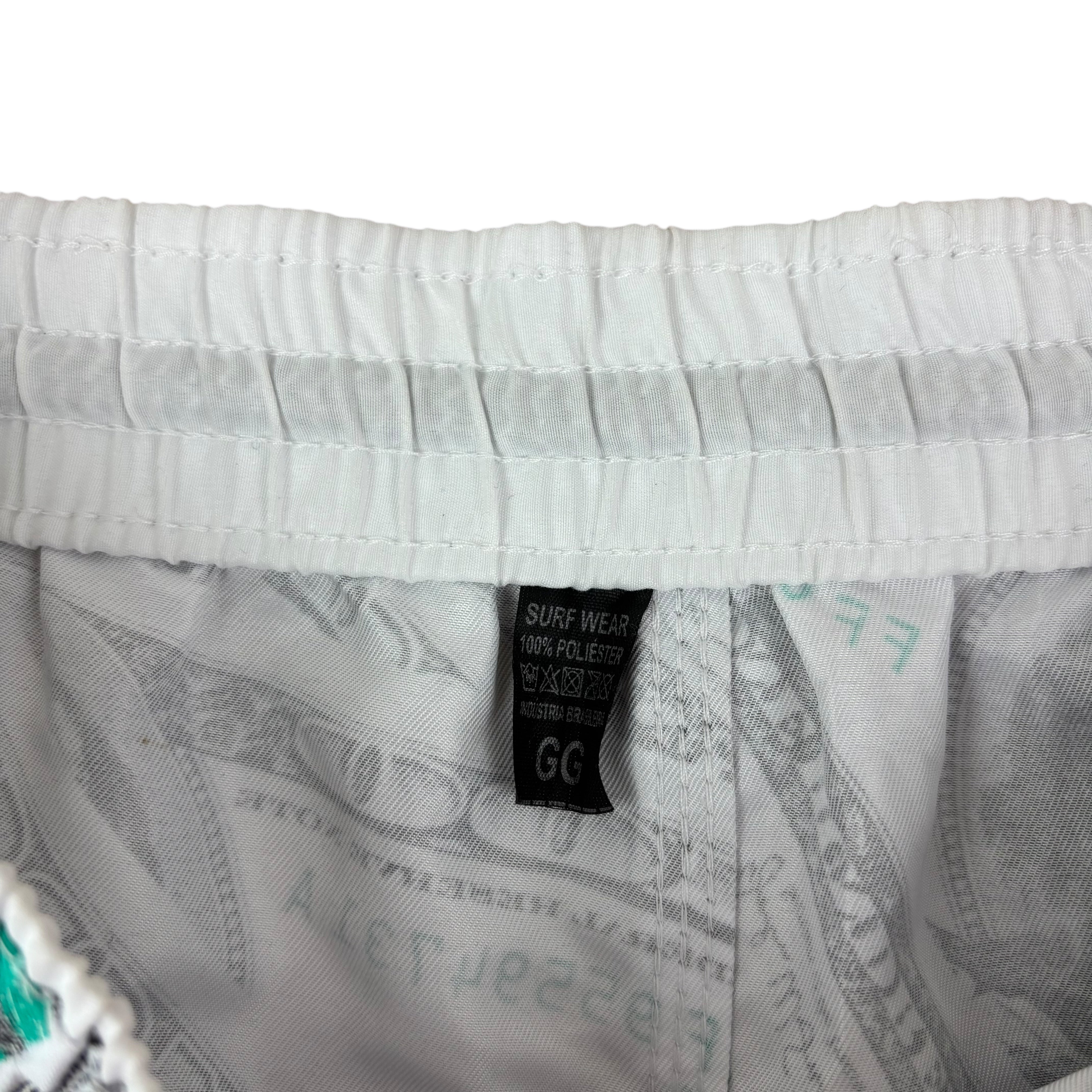 Dollar Bill Graphic Shorts (L)