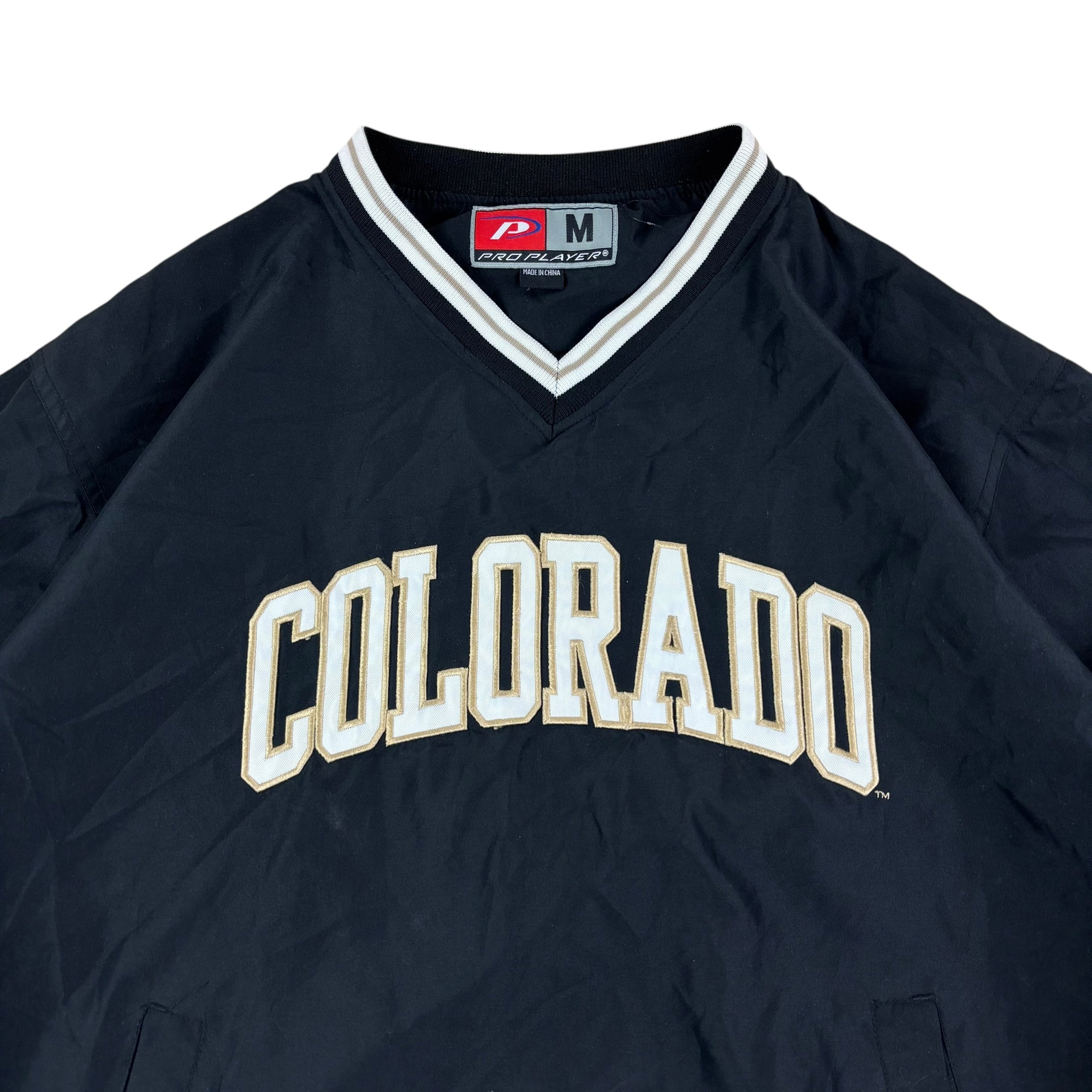 Pro Player University of Colorado Buffaloes Pull-Over Windbreaker (M)