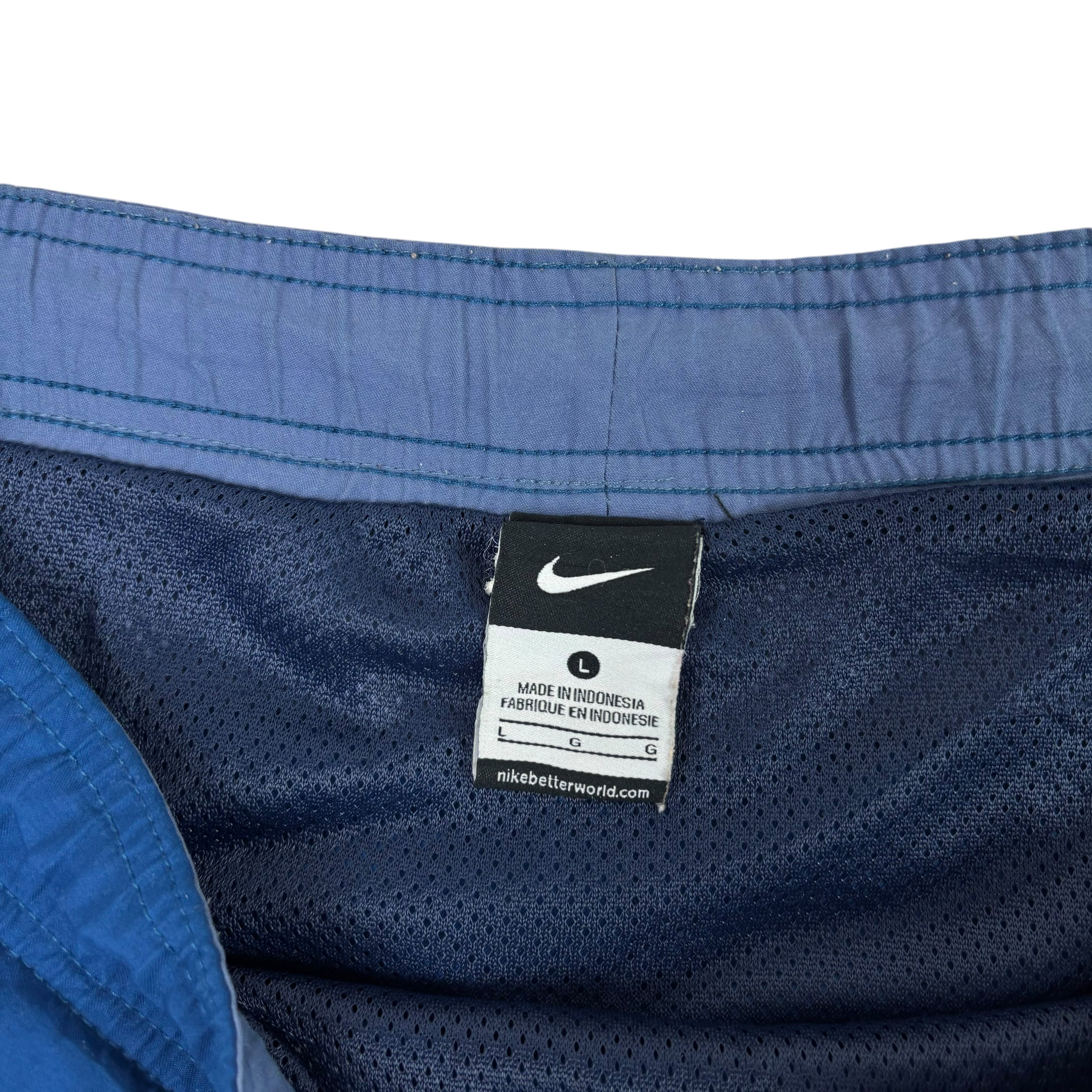 Nike Performance Blue Yellow Shorts (L)