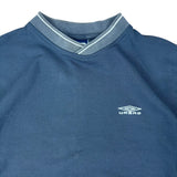 Umbro 90s Navy Logo Sweater (M)