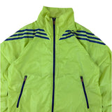 Adidas Y2K Lime Green Logo Windbreaker (S)
