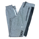 Nike Grey Logo Track Pants (XS)