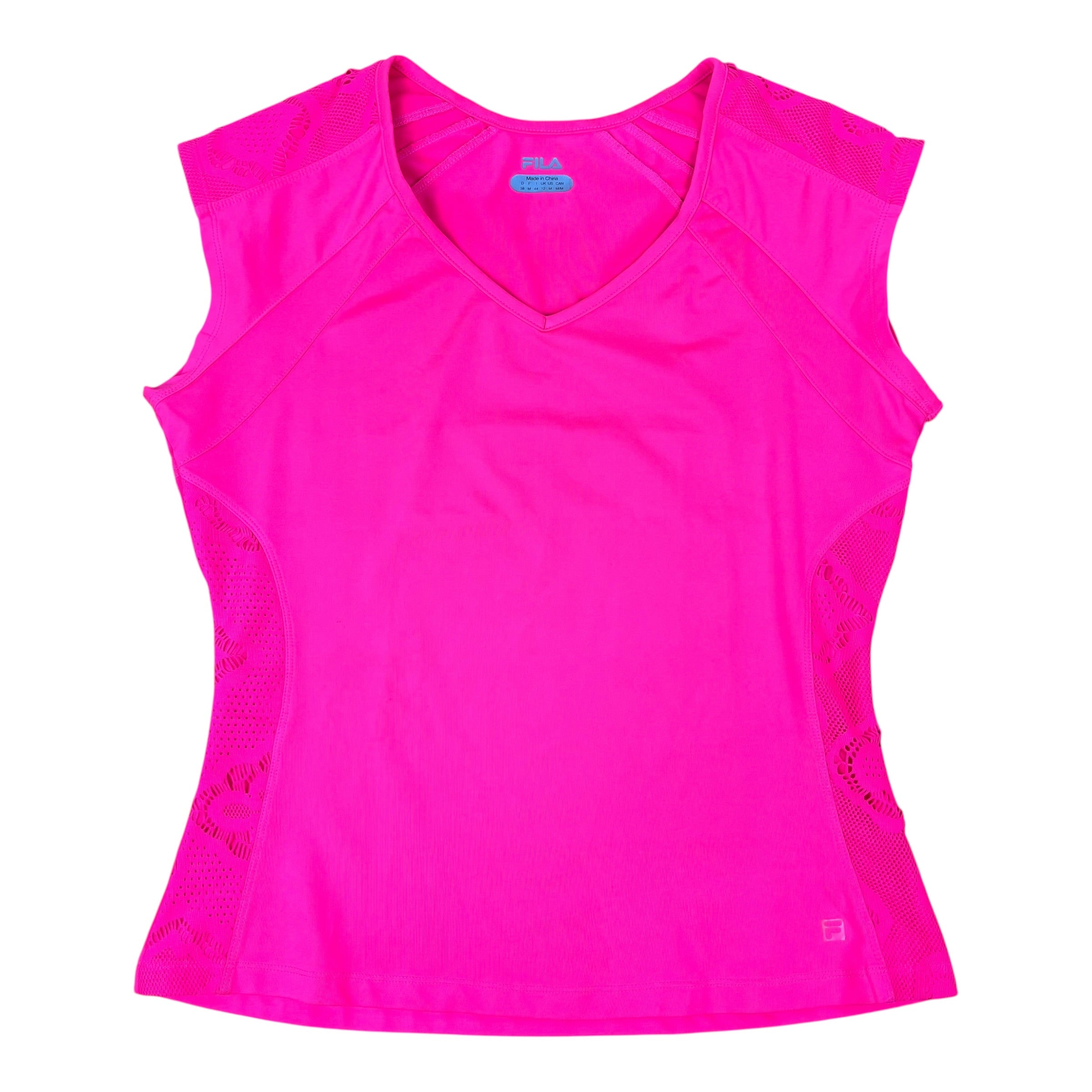 FILA Y2K Pink Sleeveless Tee (Women’s M)
