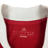 Adidas Red Y2K Logo Tee (S)