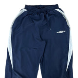 Umbro Y2K Navy Wide-Leg Baggy Trackies (M)