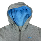 Nike Y2K Blue Logo Hoodie (Women’s XL)