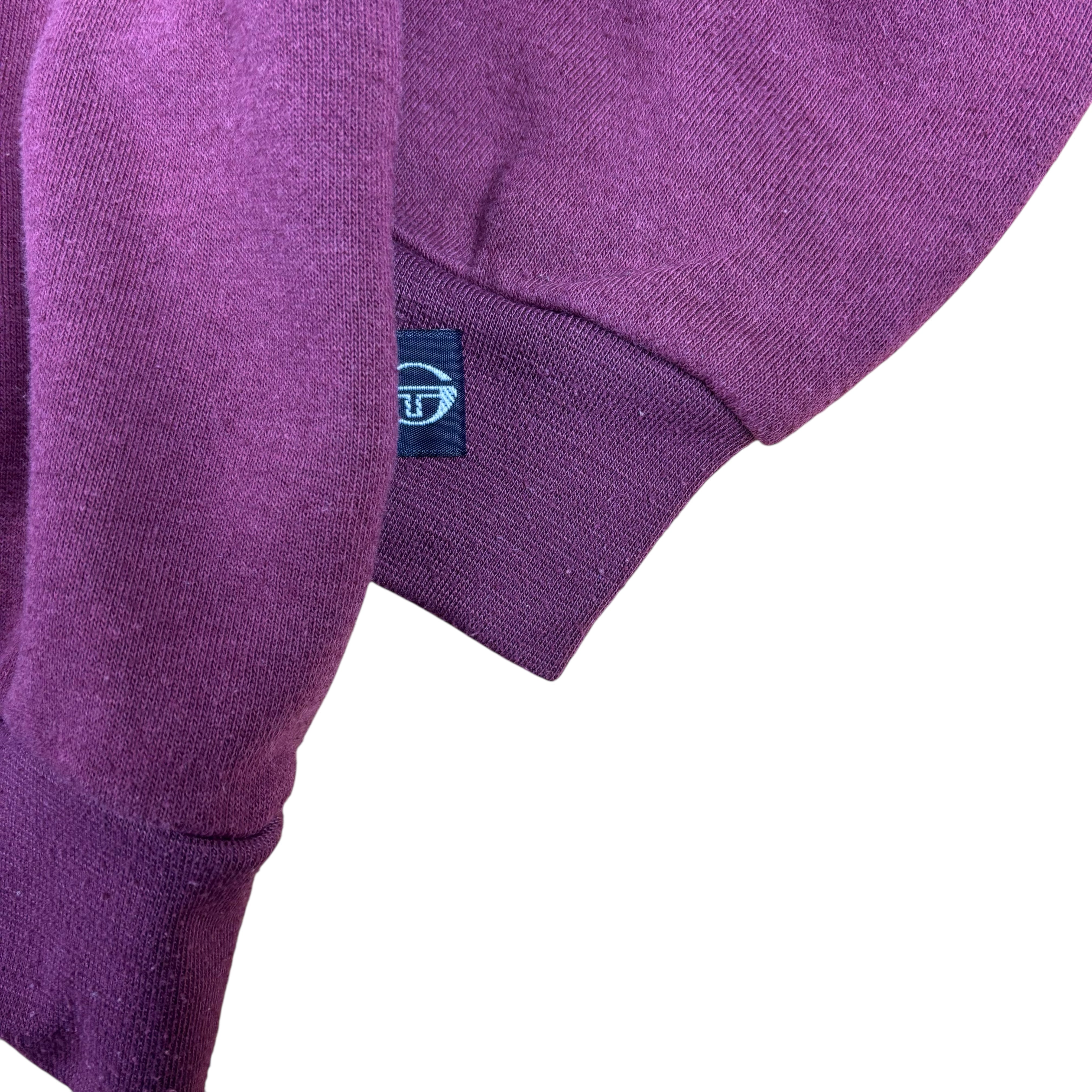 Sergio Tacchini 90s Maroon Sweater (M)