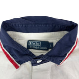 Polo Ralph Lauren 90s White Big Pony LS Polo Shirt (L)