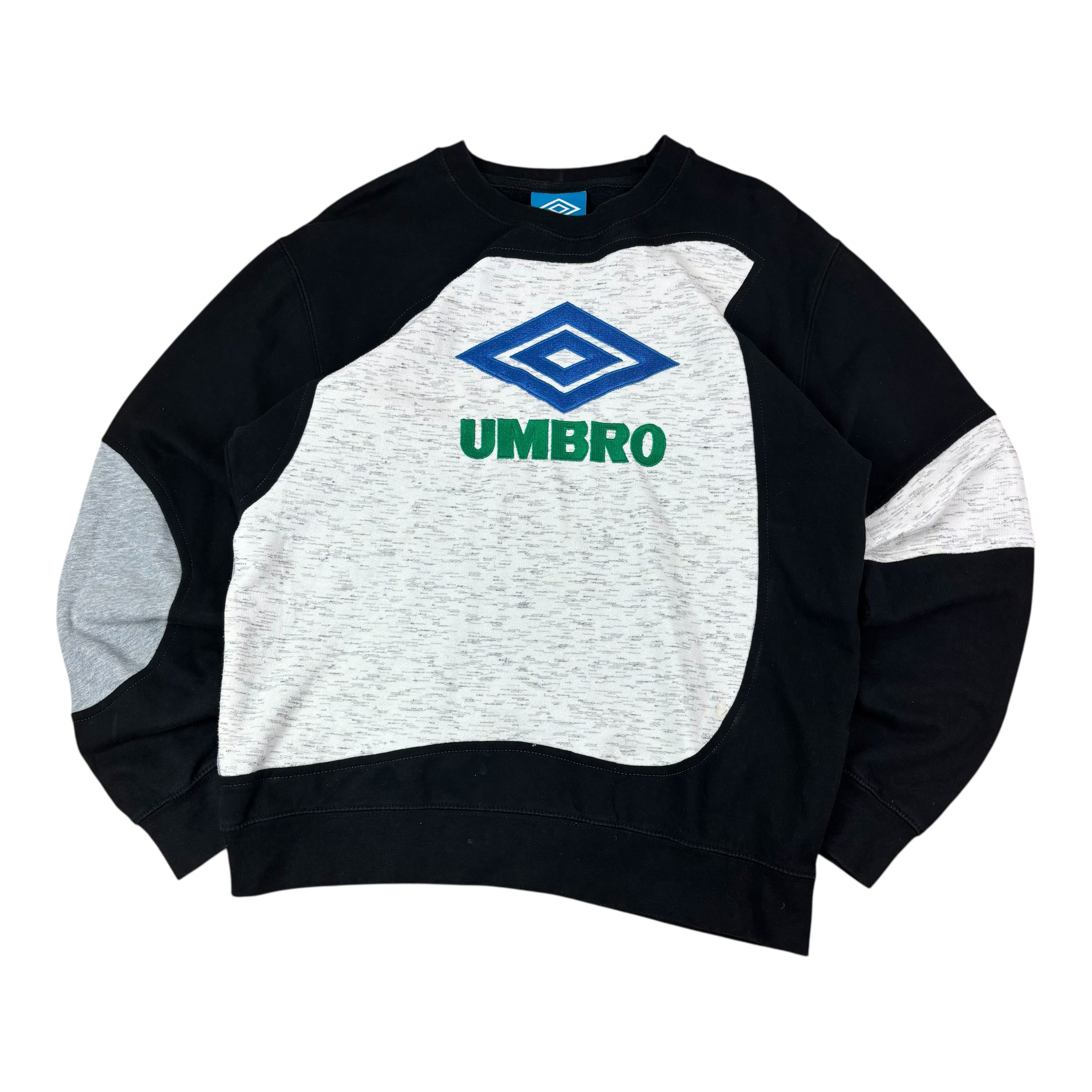 Umbro Black Grey Reworked Sweater (M)