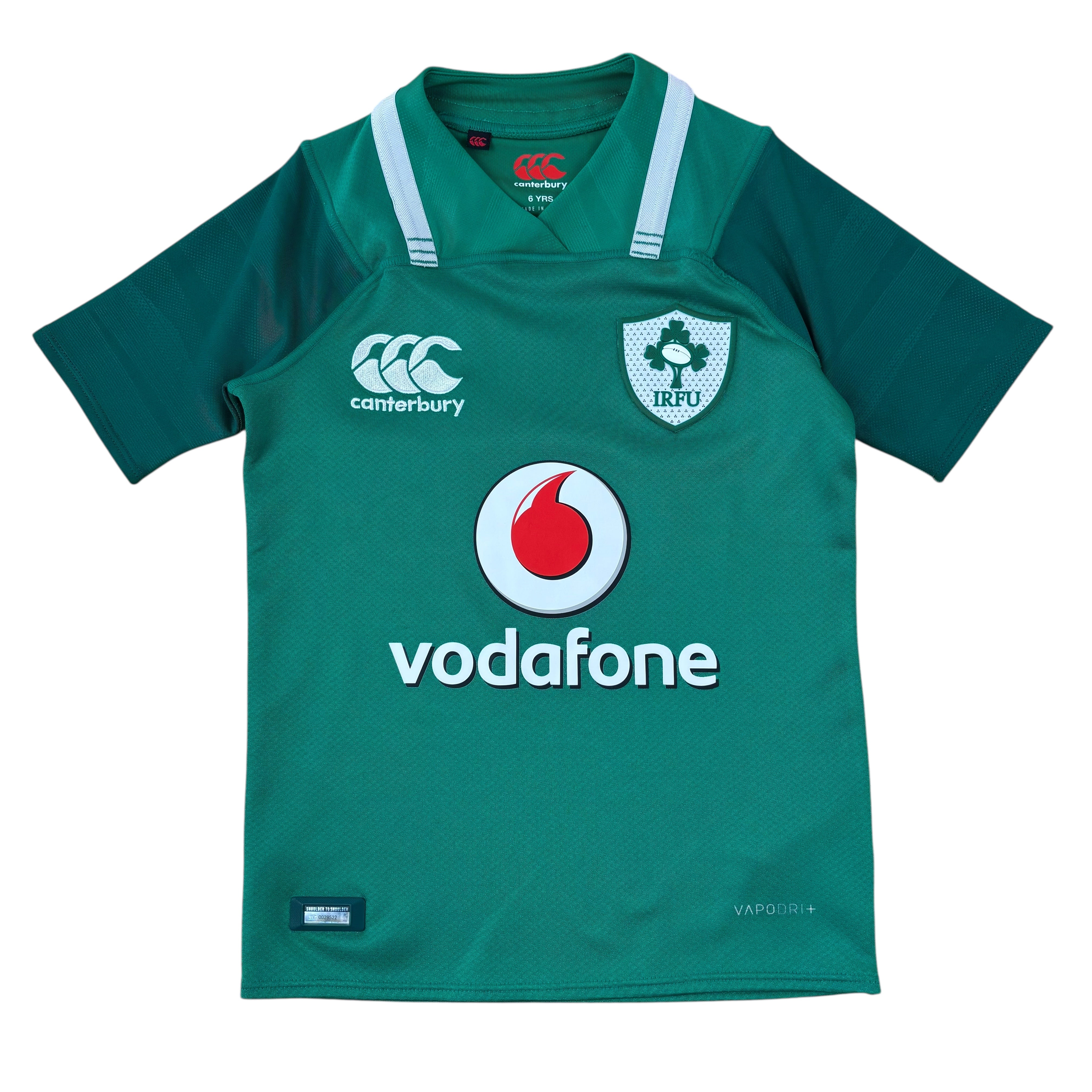 Canterbury Ireland Rugby IRFU 2017/18 Home Jersey (6yrs)