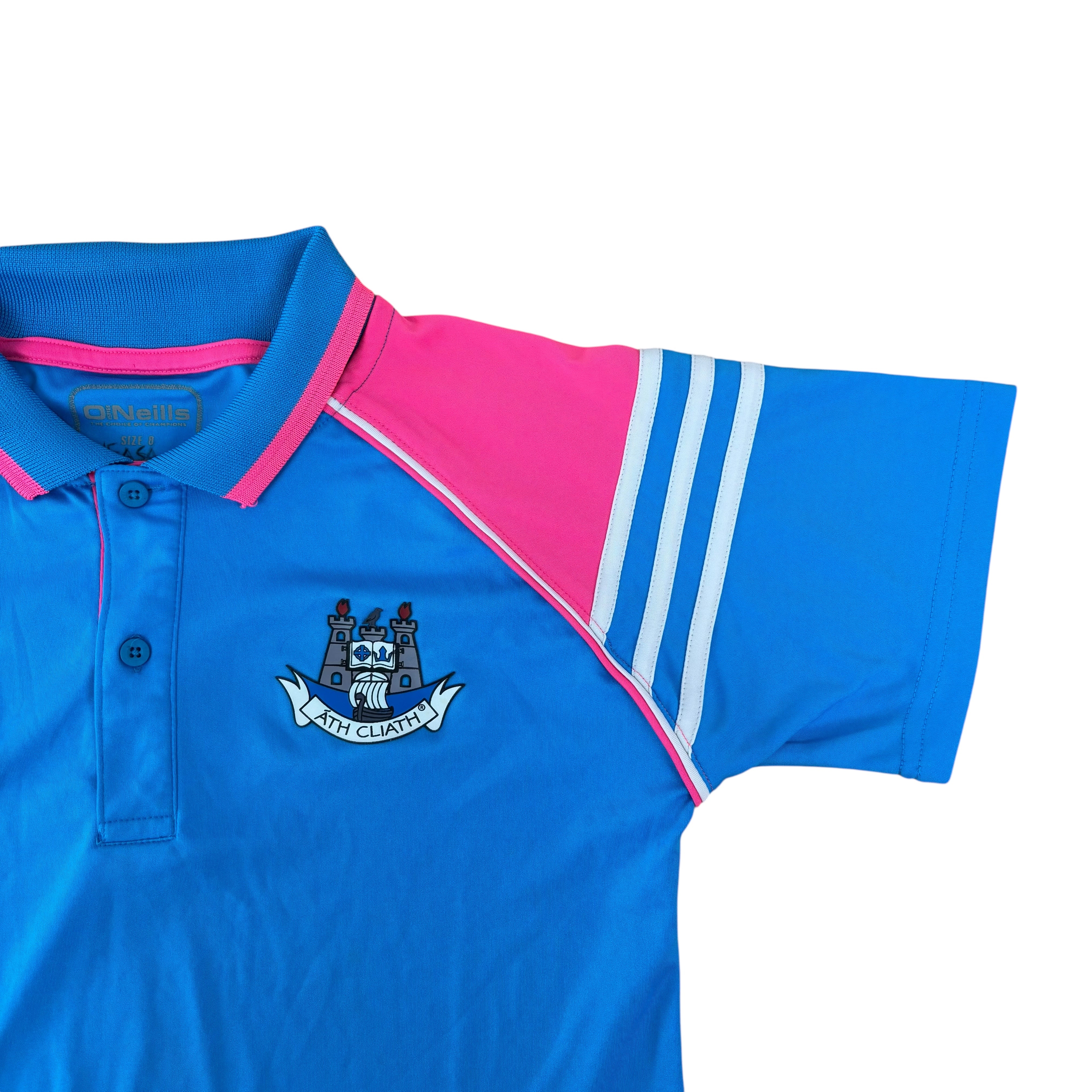 O’Neills Dublin GAA 2016/18 Pink Training Jersey (Women’s S)