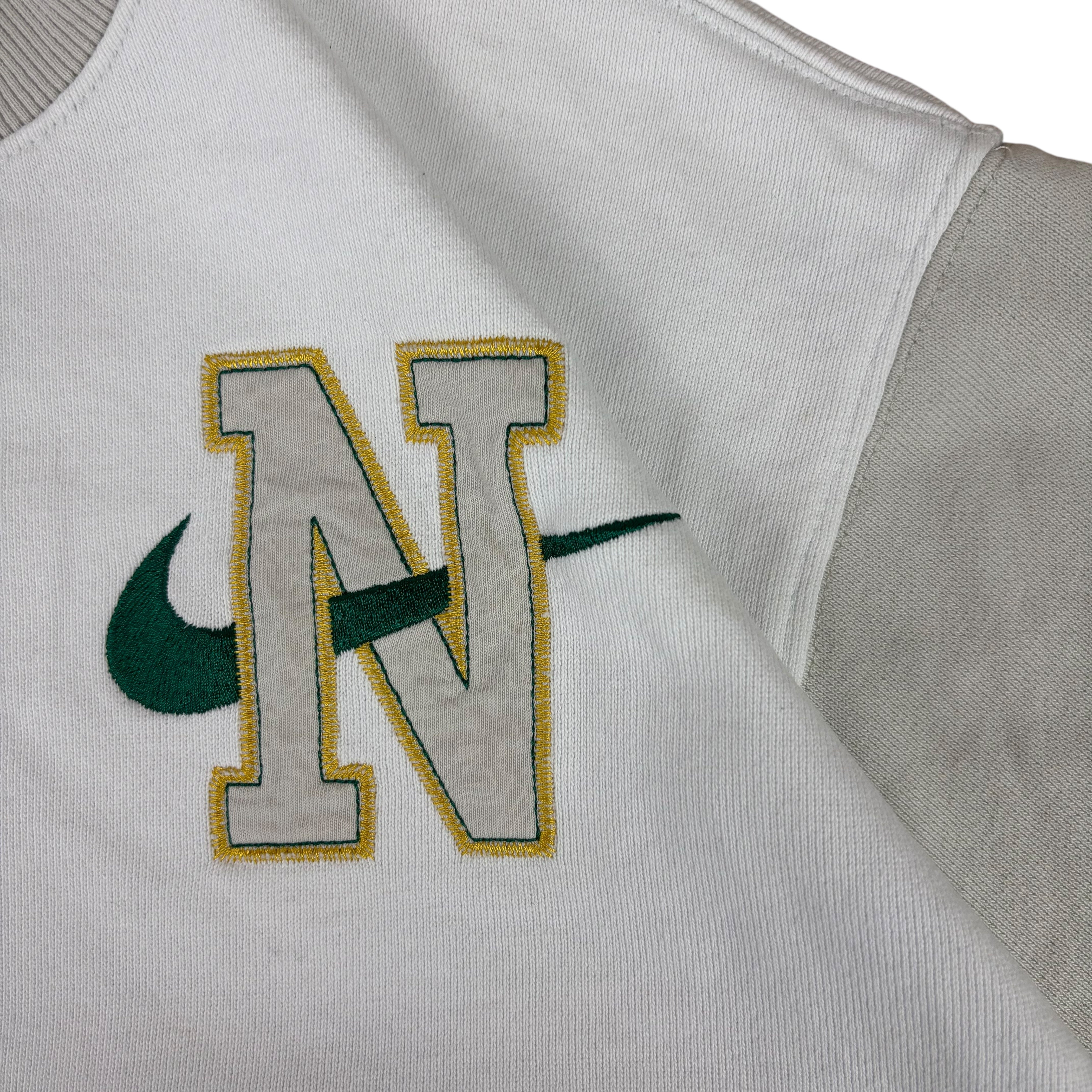 Nike White Retro Logo Sweater (M)