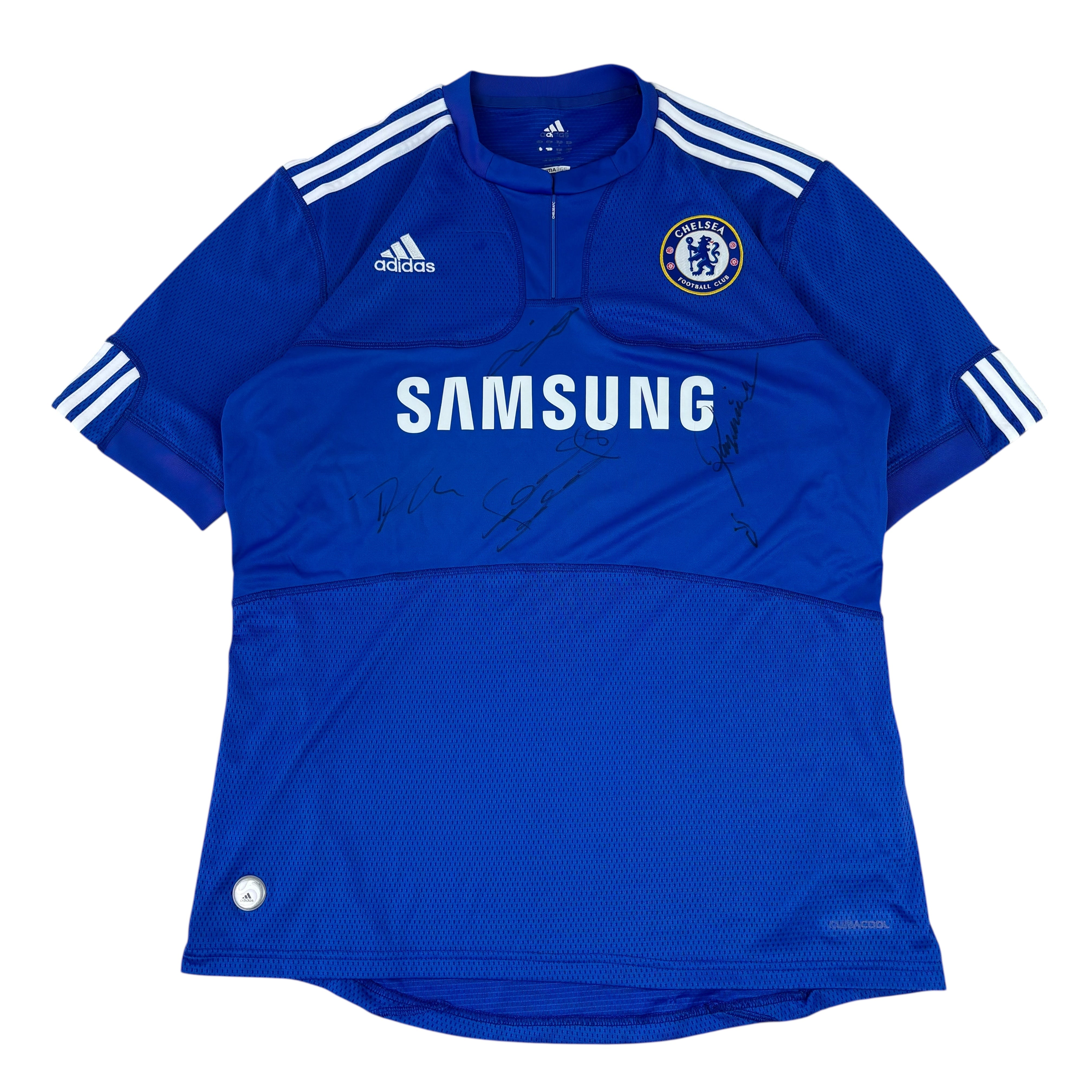 Adidas Chelsea FC 2009/10 Signed Home Jersey (L)