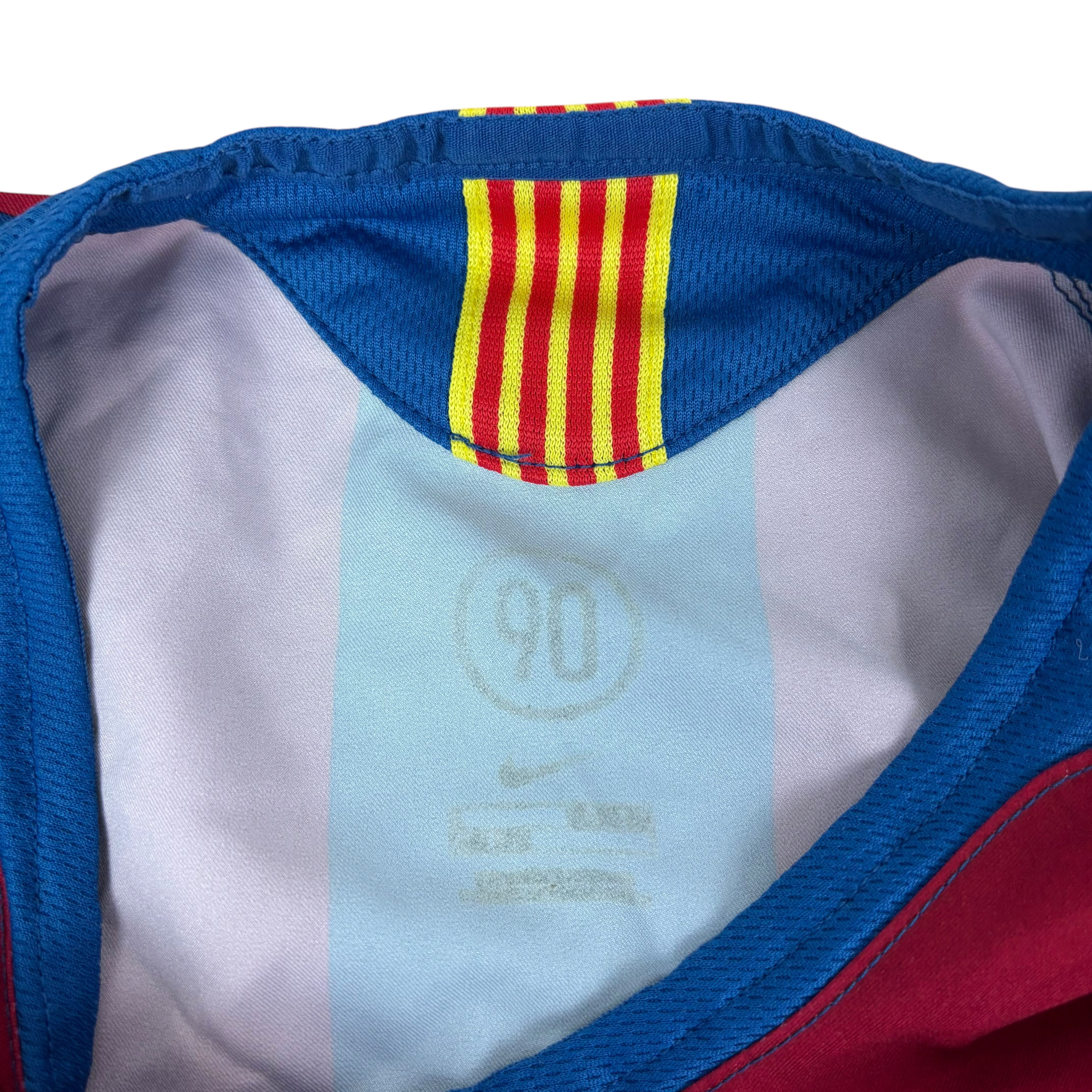 Nike T90 FC Barcelona 2005/06 Home Jersey (XS)