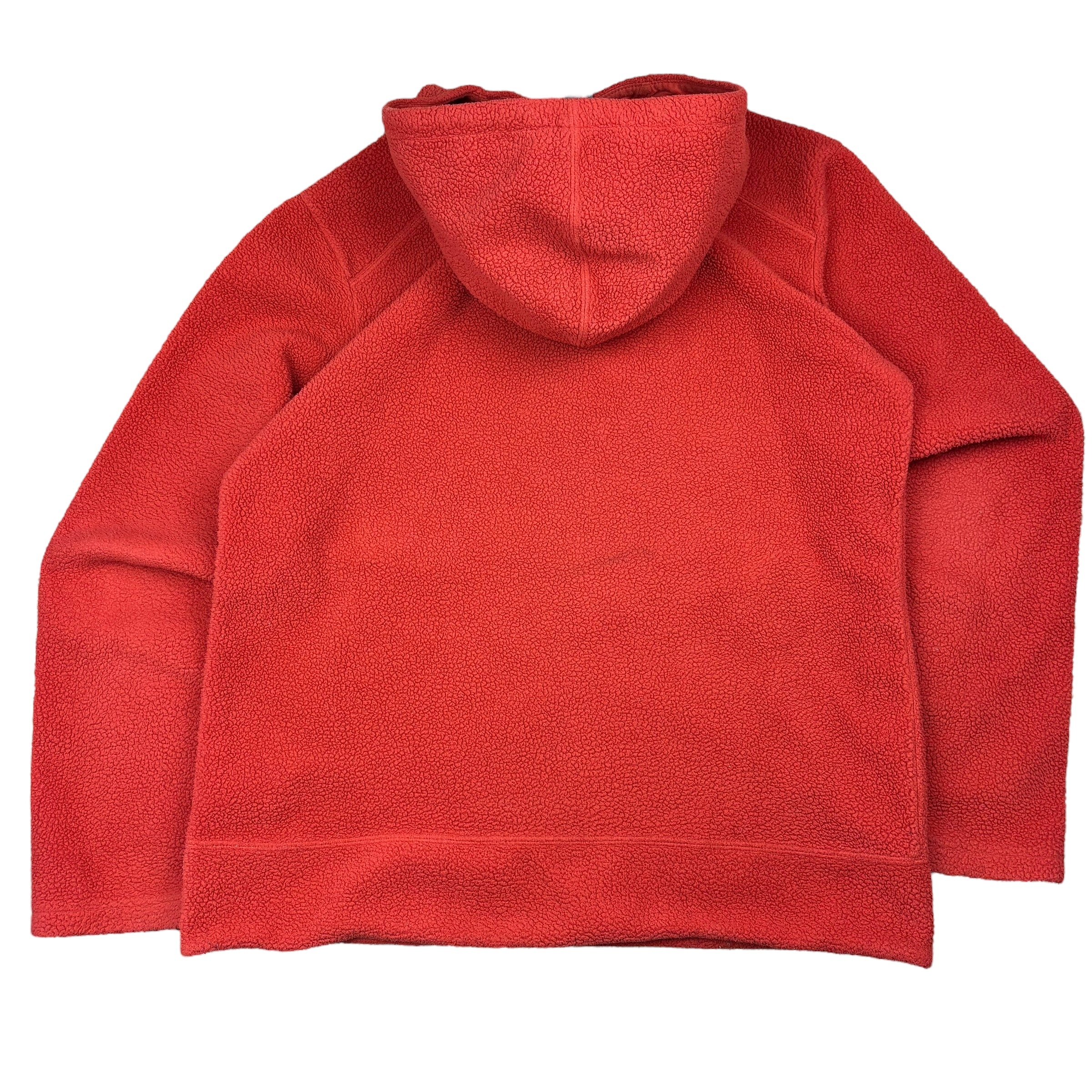 Nike Y2K Orange Sherpa Ninja Fleece Hoodie (Women’s XL)