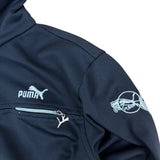 Puma Black Cropped Track Jacket (Women’s M)