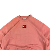 Tommy Hilfiger Jeans Pink Centre Logo Sweater (XL)