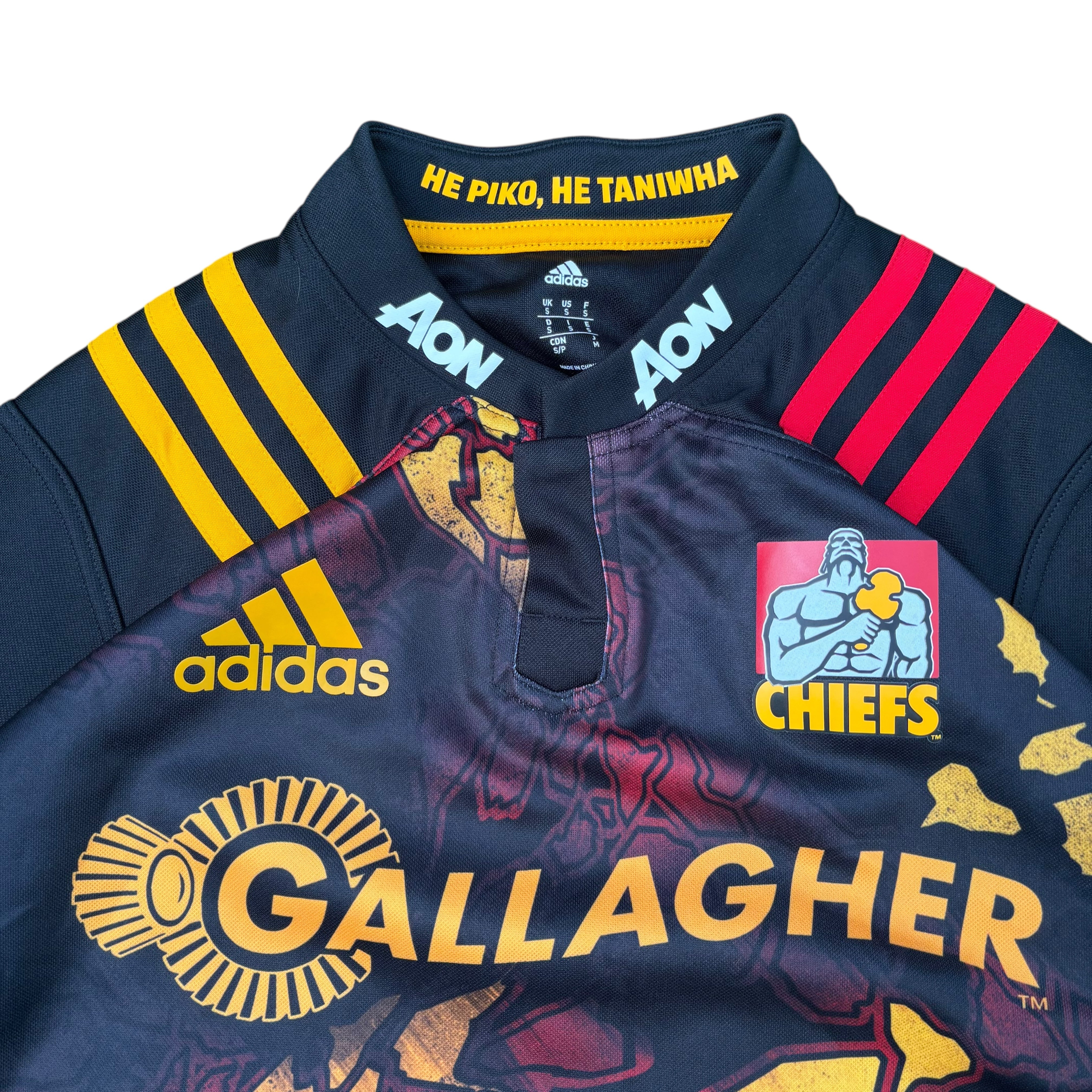 Adidas Waikato Chiefs Super Rugby 2015/16 Home Jersey (S)