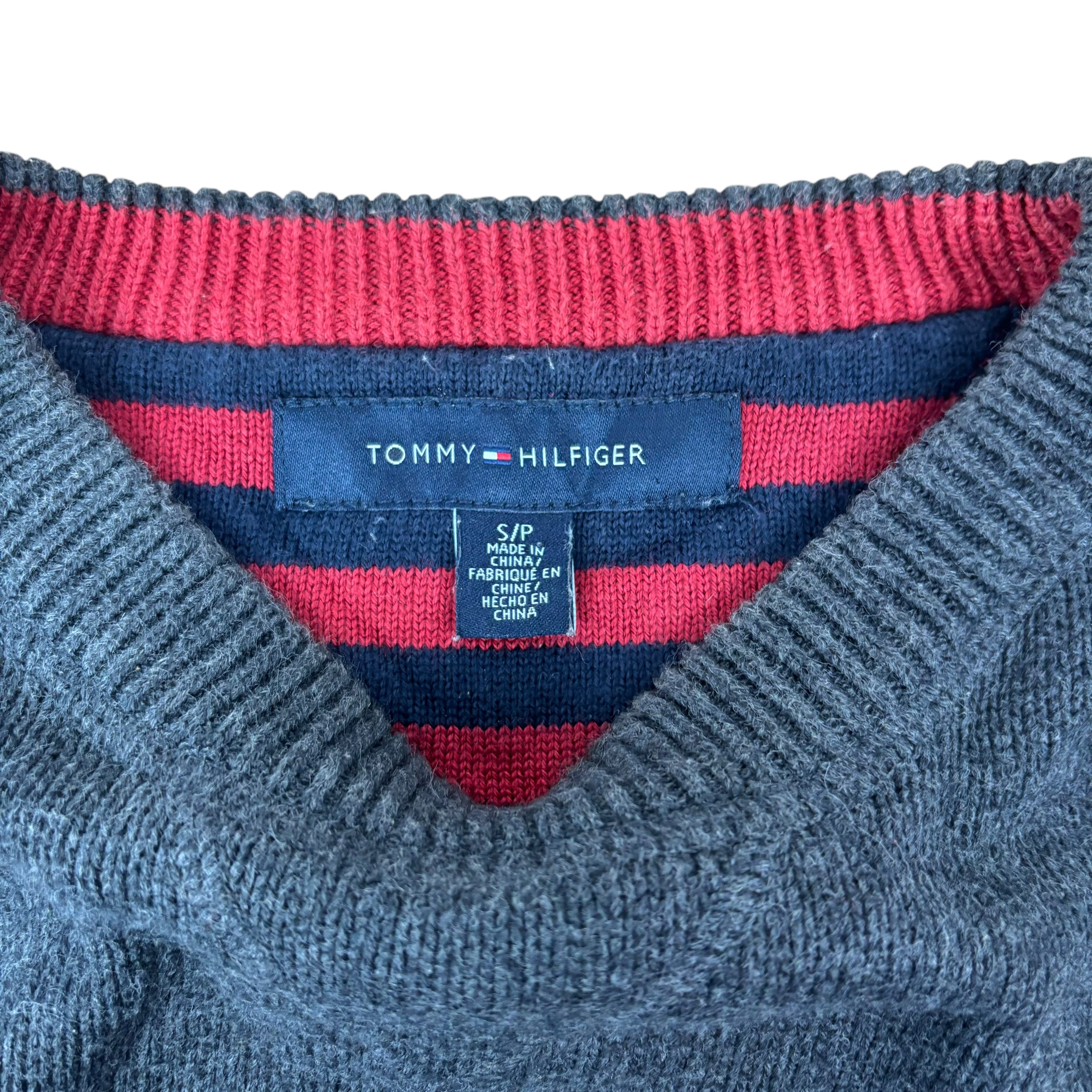 Tommy Hilfiger Grey Knitted Sweater (S)
