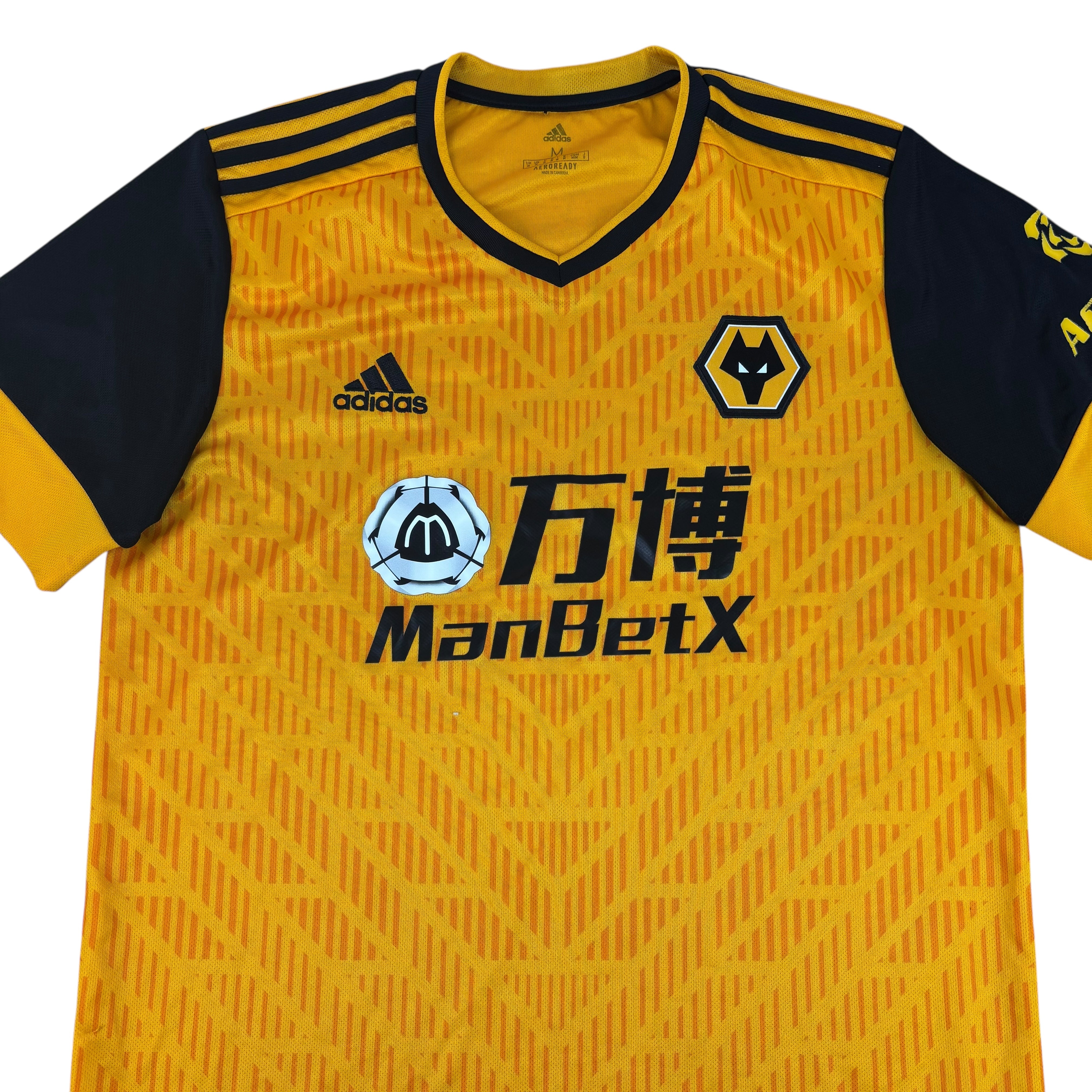 Adidas Wolverhampton Warriors FC 2020/21 Home Jersey (M)
