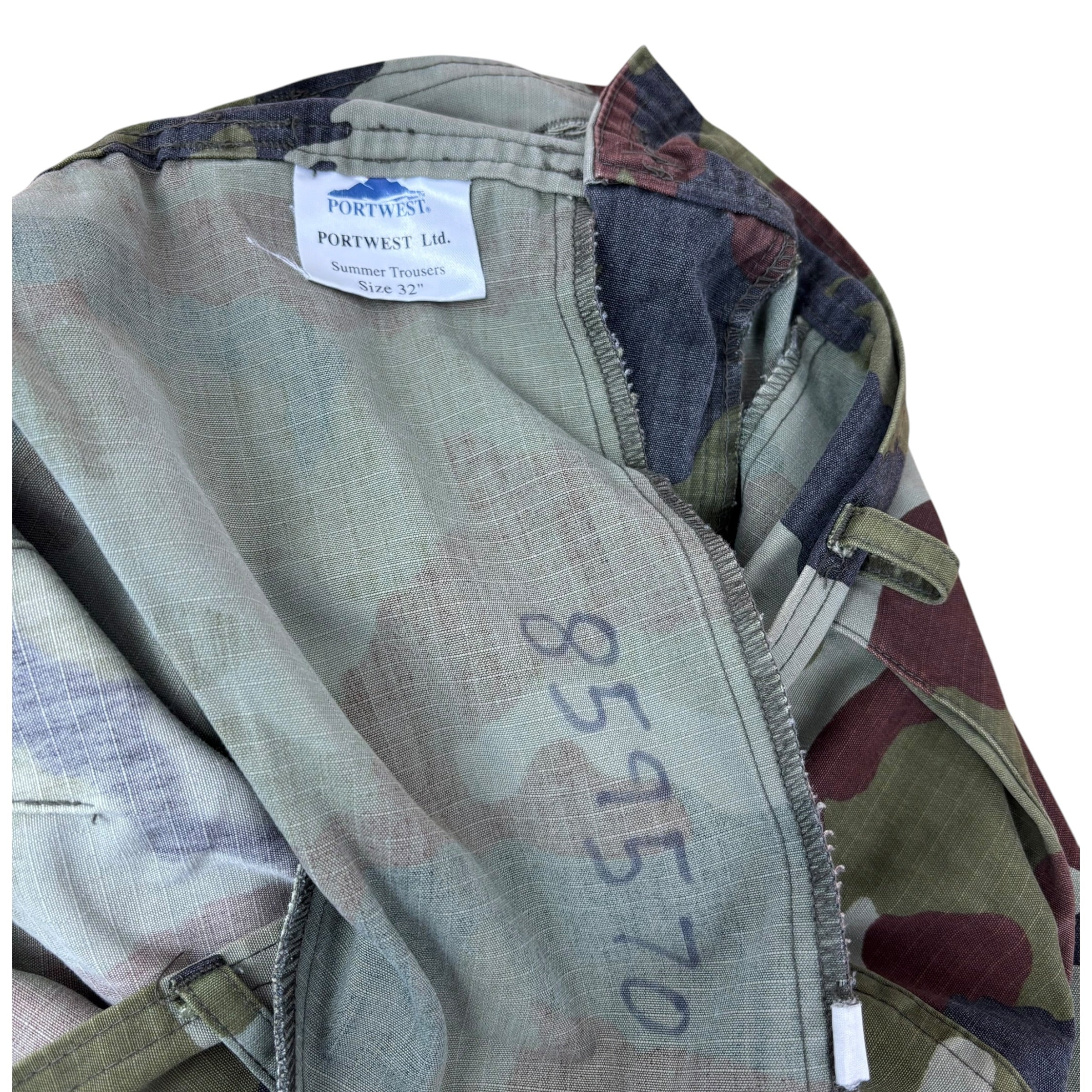 Portwest Irish DPM Army Summer Combat Trousers X2 (32”)