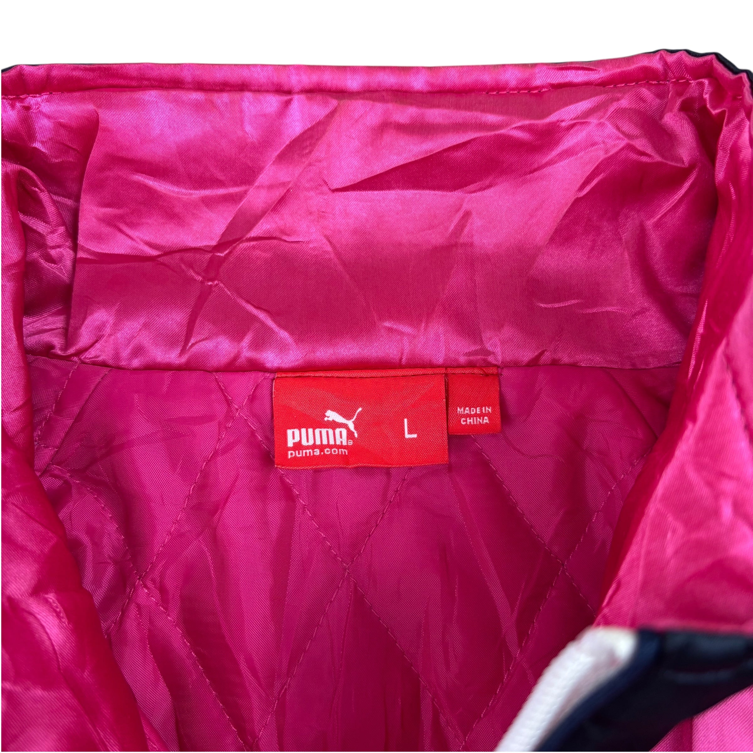 Puma Pink Y2K Insulated Track Jacket (Women’s L)