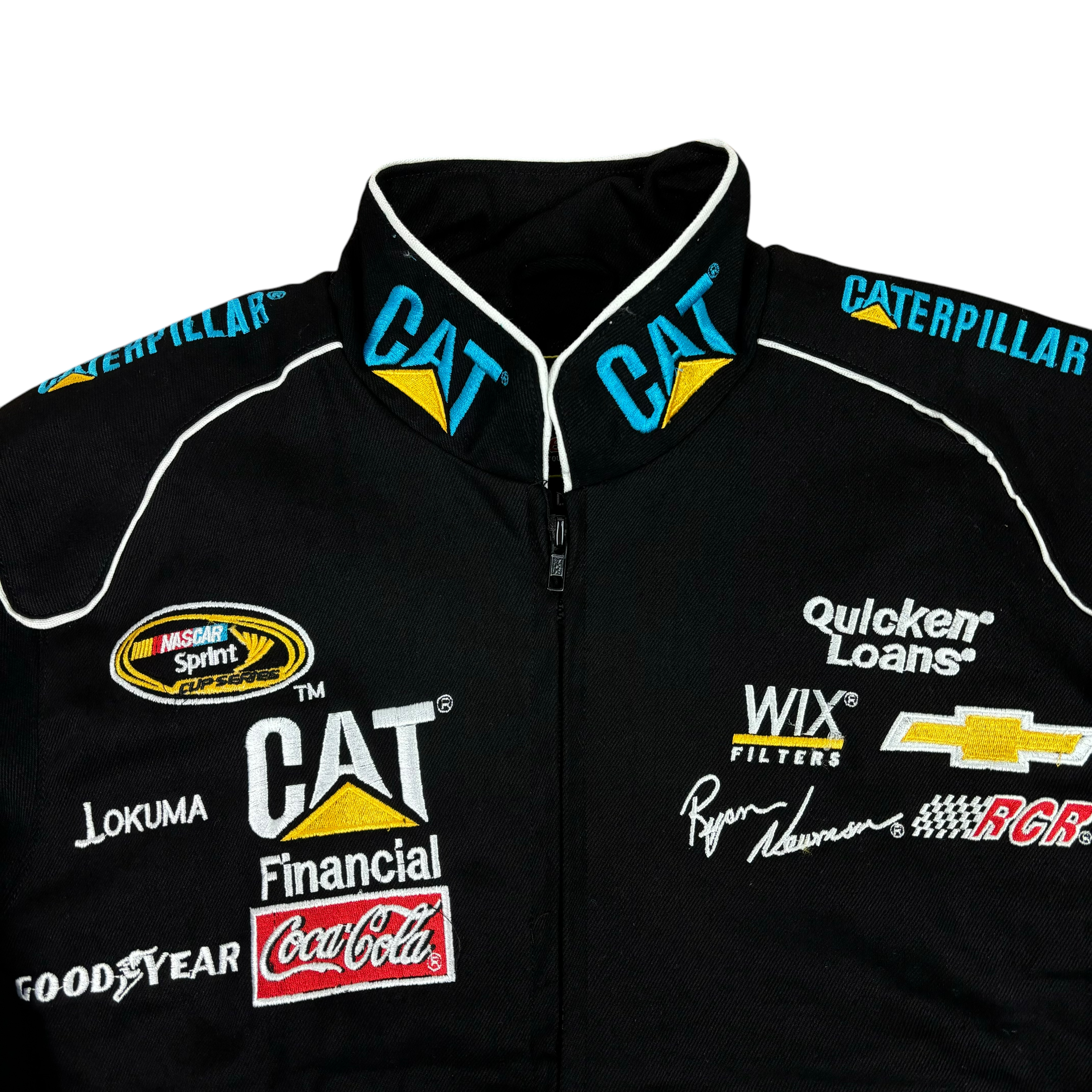 NASCAR Ryan Newman Chevrolet CAT Racing Jacket (L)