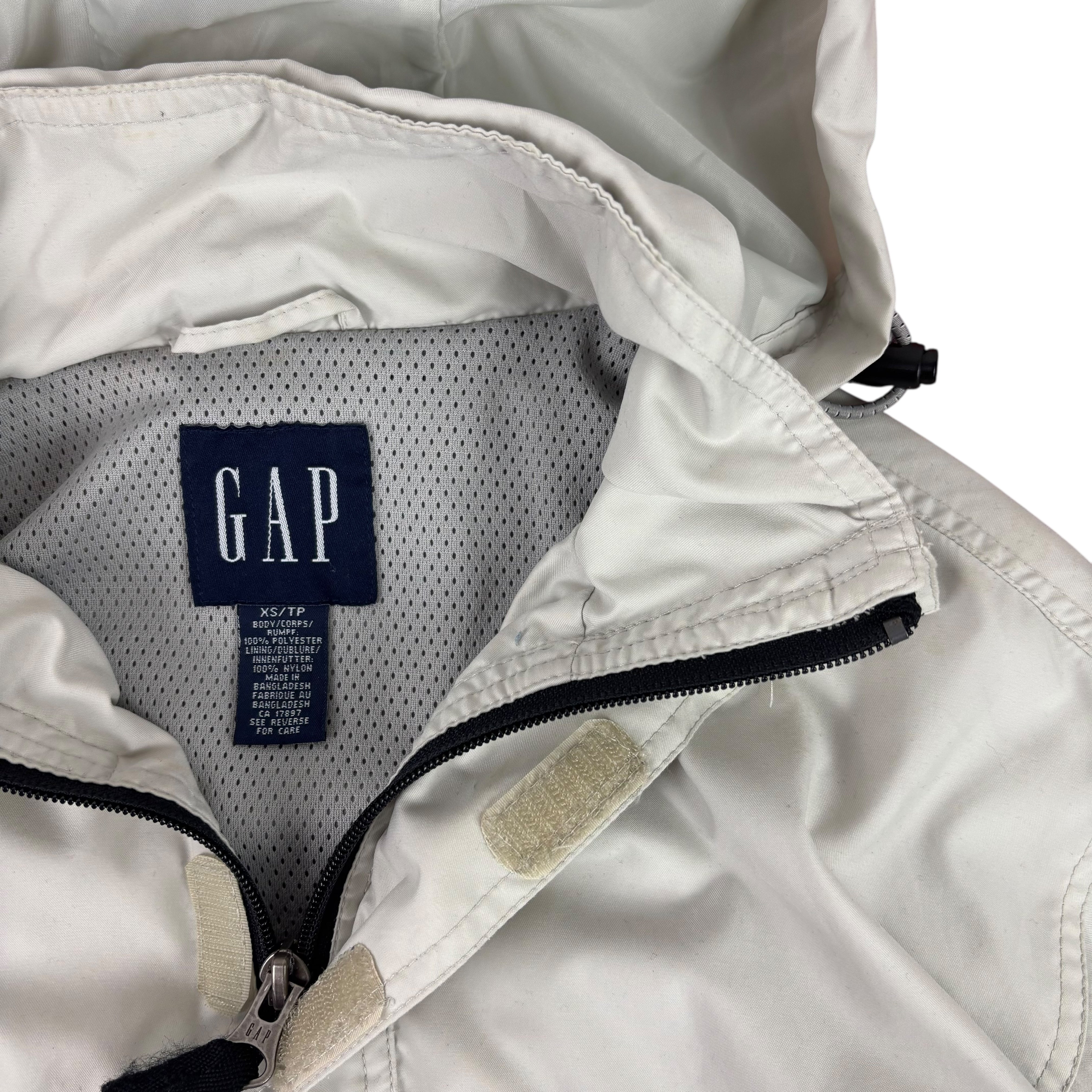 GAP Vintage Q-Zip Oversized Windbreaker (XS)