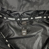 Adidas Running Black Windbreaker (M)