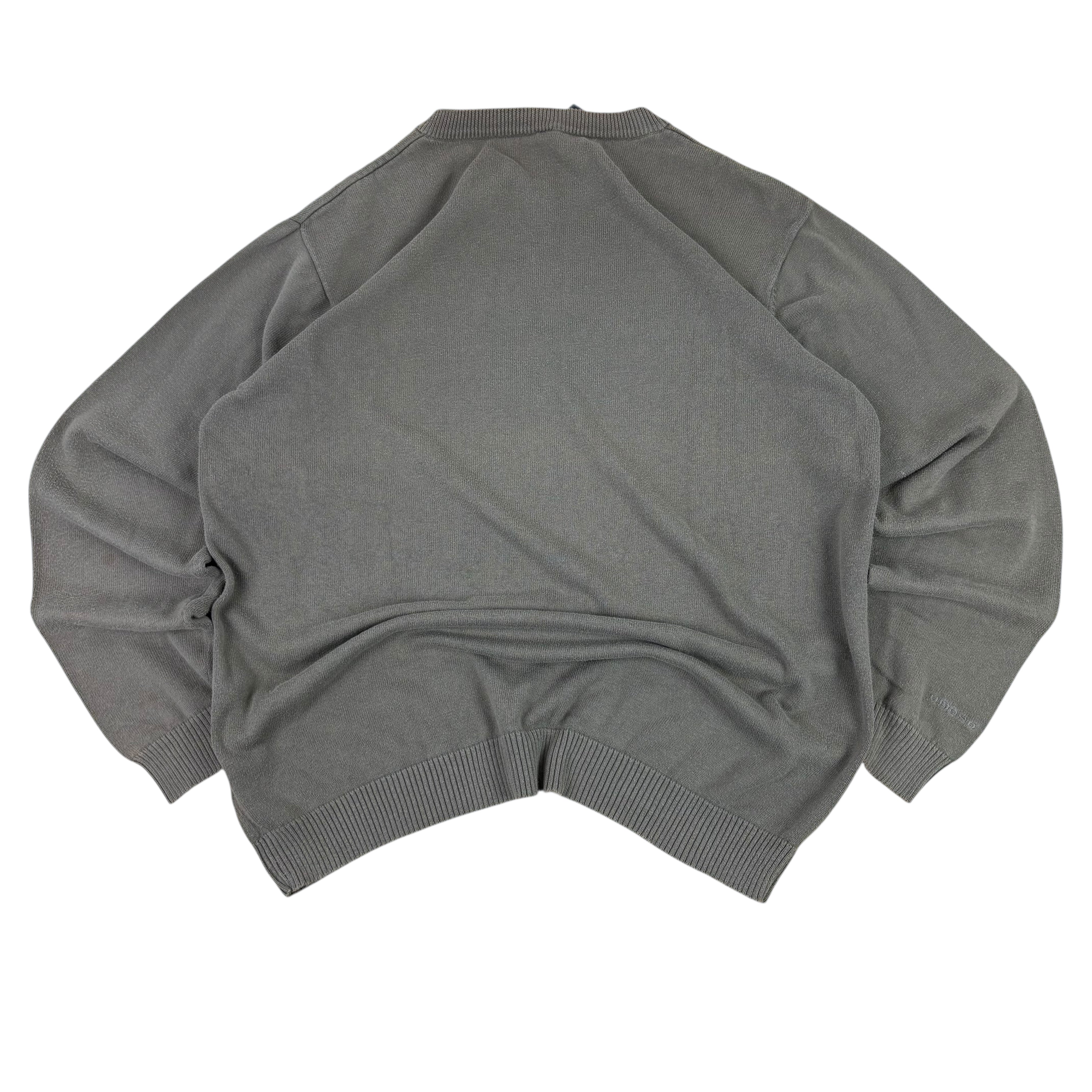 Umbro 90s Brown Knitted Sweater (L)