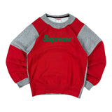 Supreme Red Grey Reworked Sweater (Women’s M)