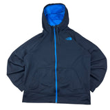 The North Face Black & Blue Fleece Hoodie (M)