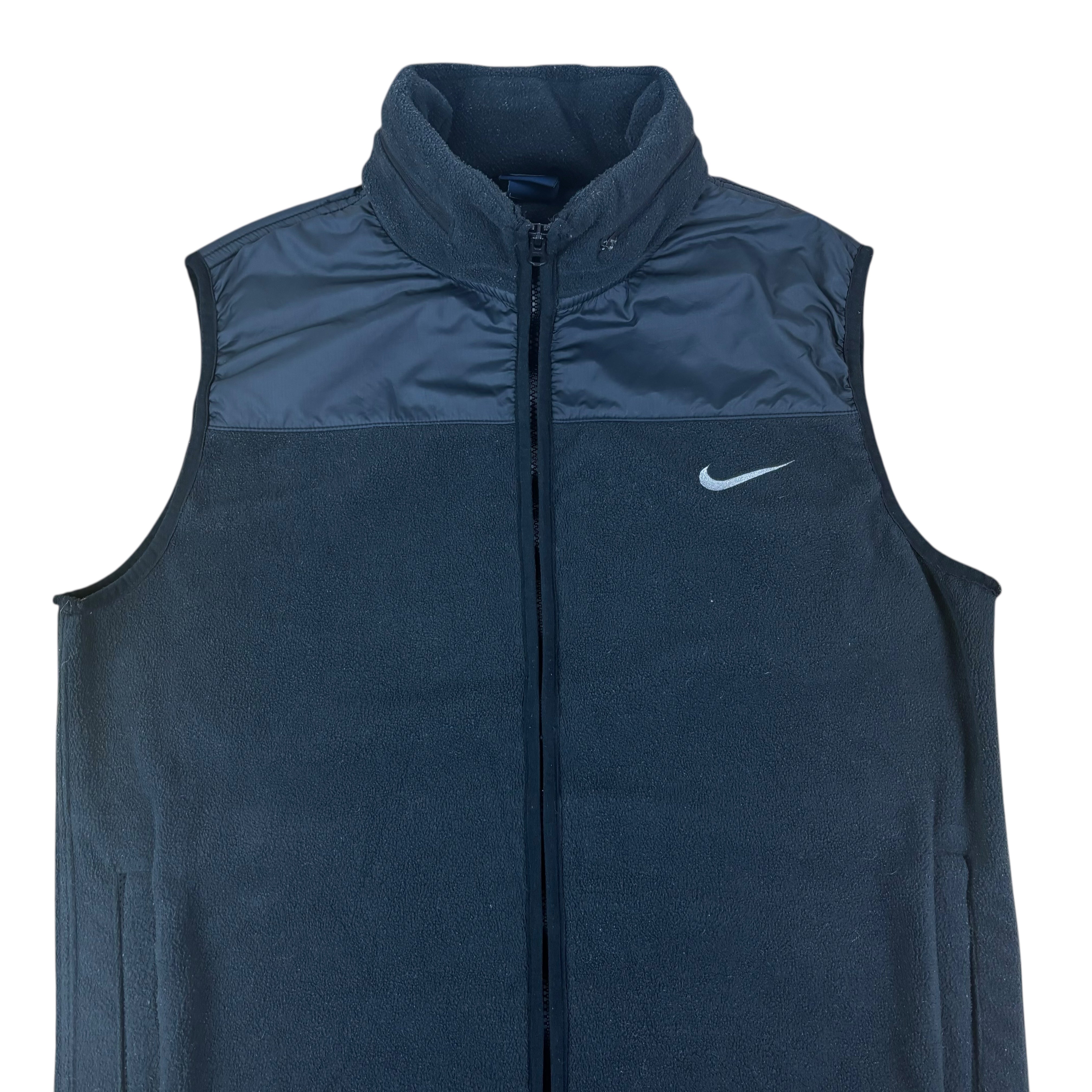 Nike Black Y2K Fleece Gilet (L)