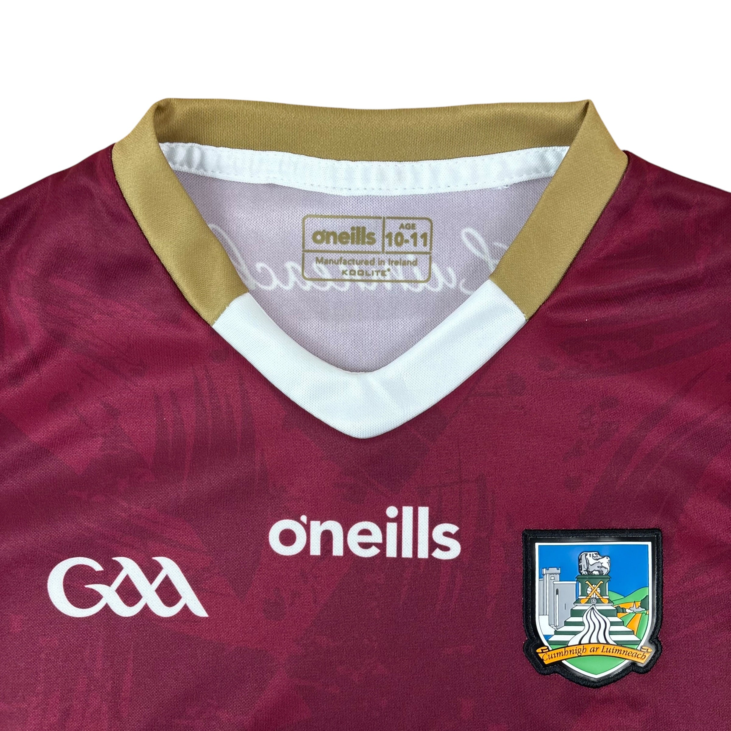 O’Neill Limerick GAA 2023/24 Alternate Jersey (10-11yrs)