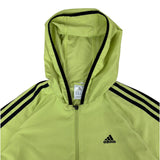 Adidas Lime-Green Y2K Windbreaker (Women’s XL)