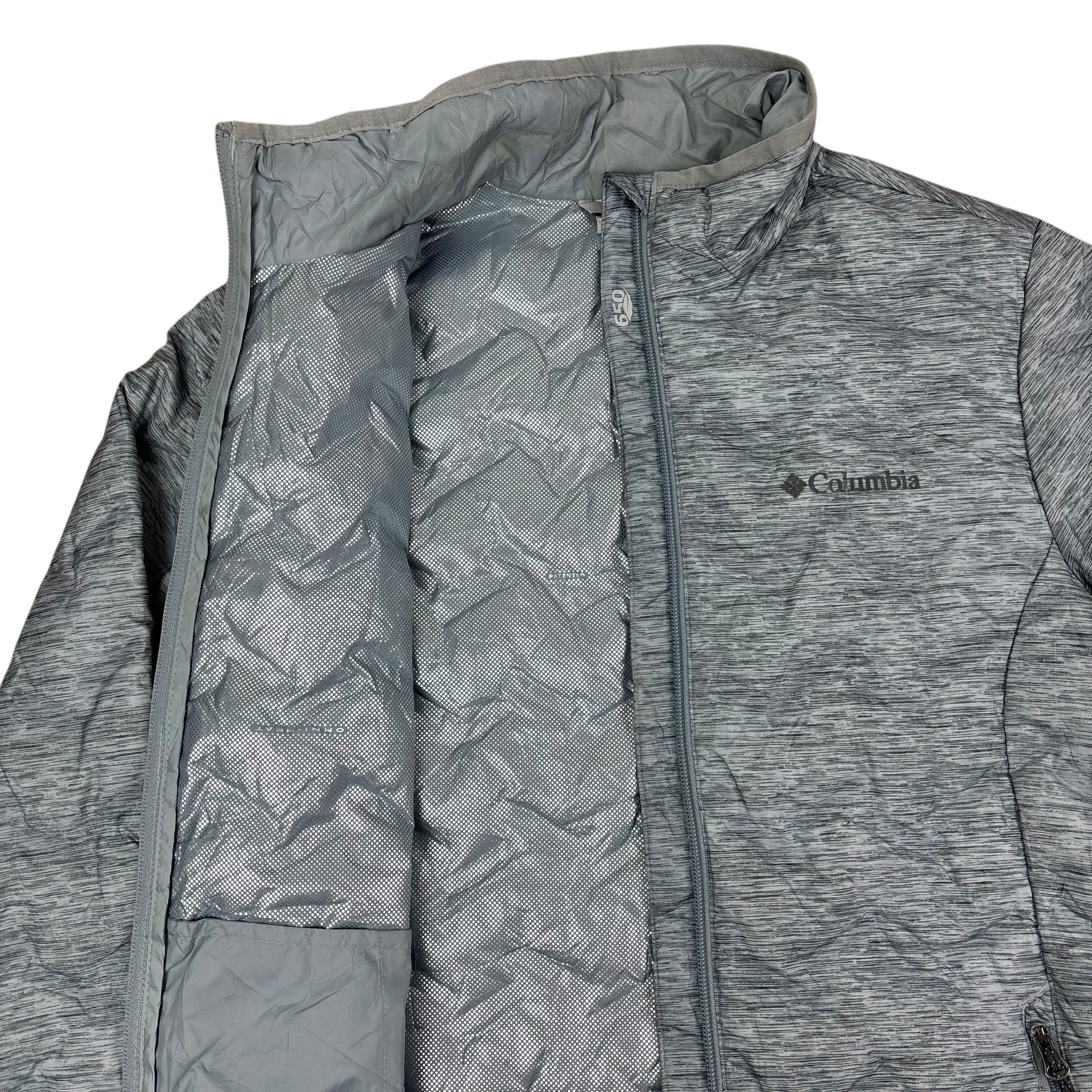Columbia Grey Omni-Heat 650 Puffer (S)