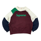 Supreme Cream Maroon Reworked Sweater (M)