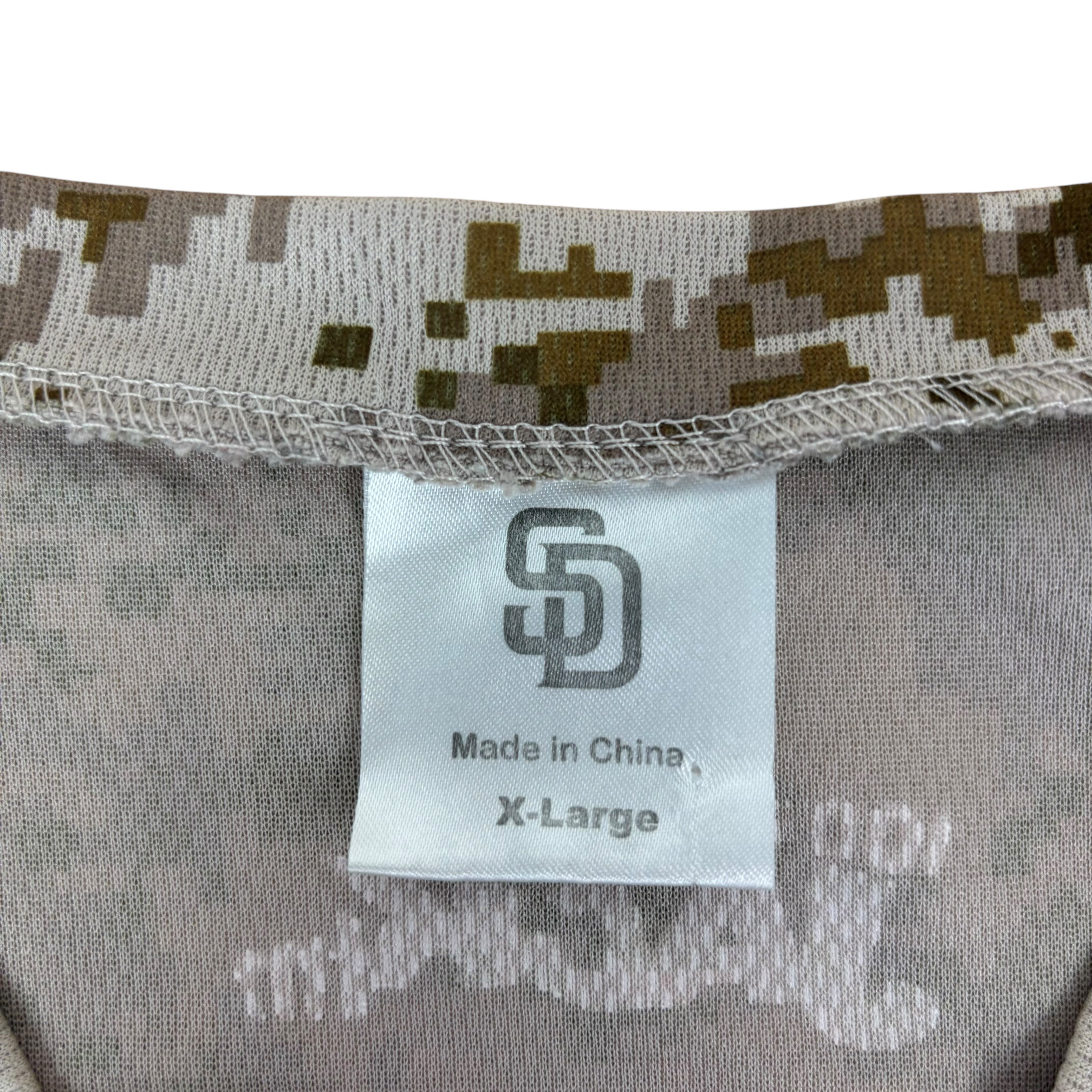 San Diego Padres MLB 2014 Cashner No.34 Digicamo Baseball Jersey (XL)