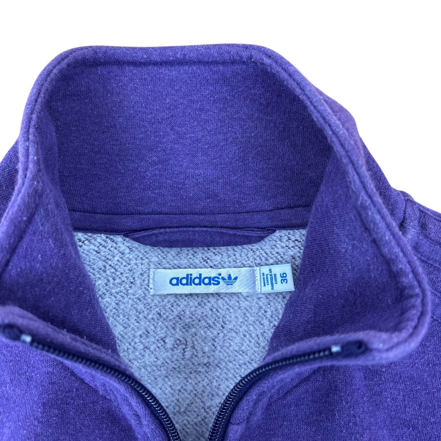 Adidas Purple Track Jacket (Women’s S)