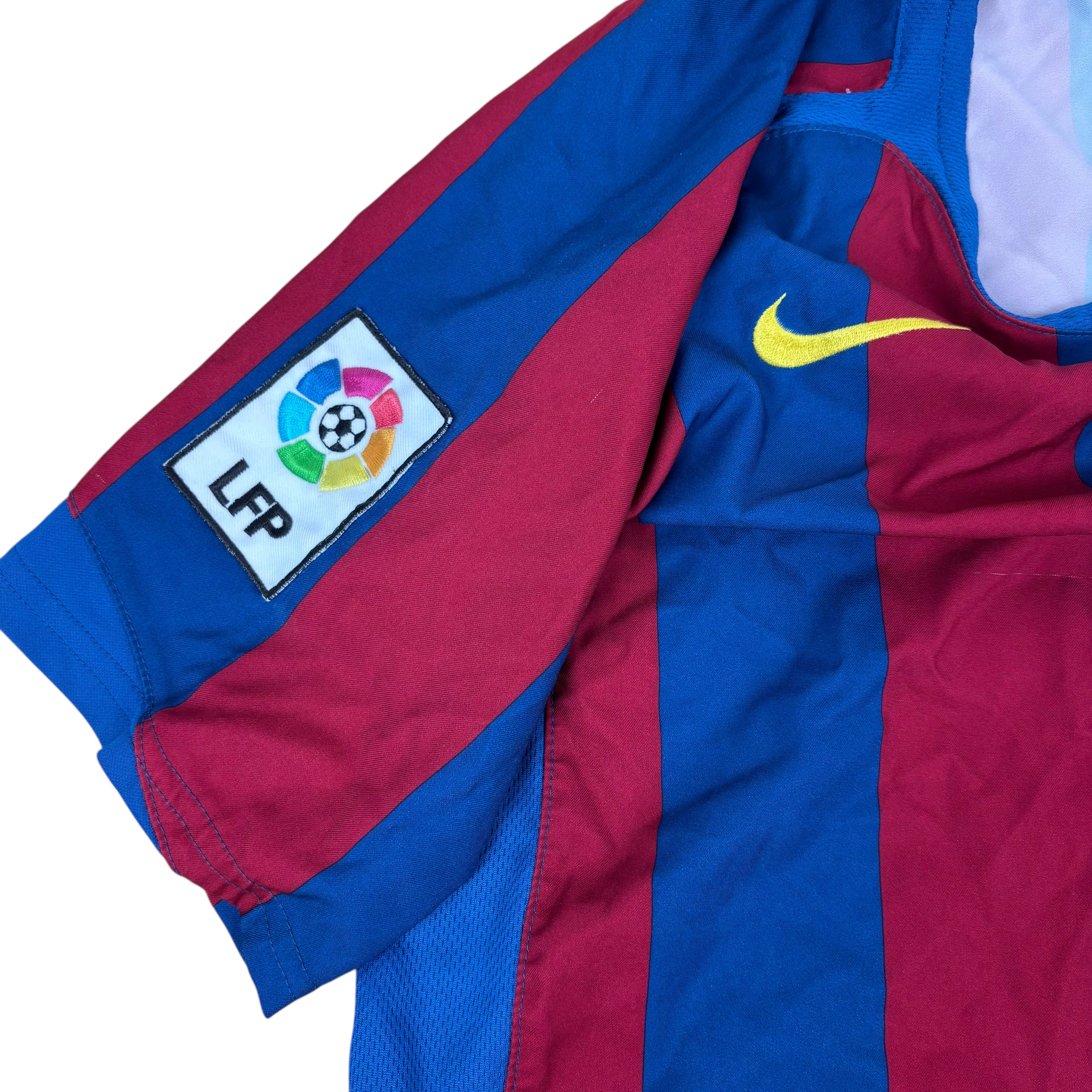 Nike T90 FC Barcelona 2005/06 Home Jersey (XS)