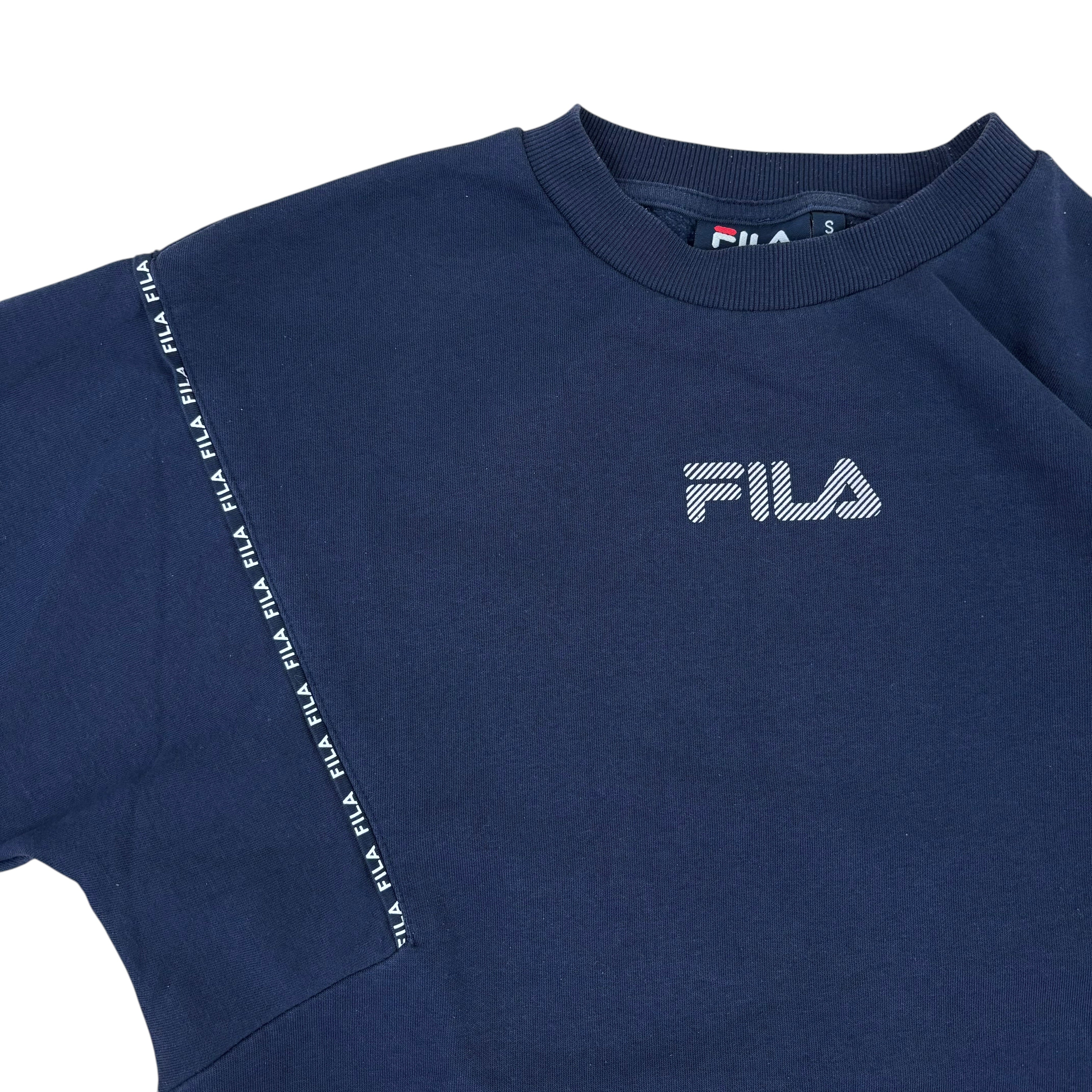 FILA Navy Logo Sweater (S)