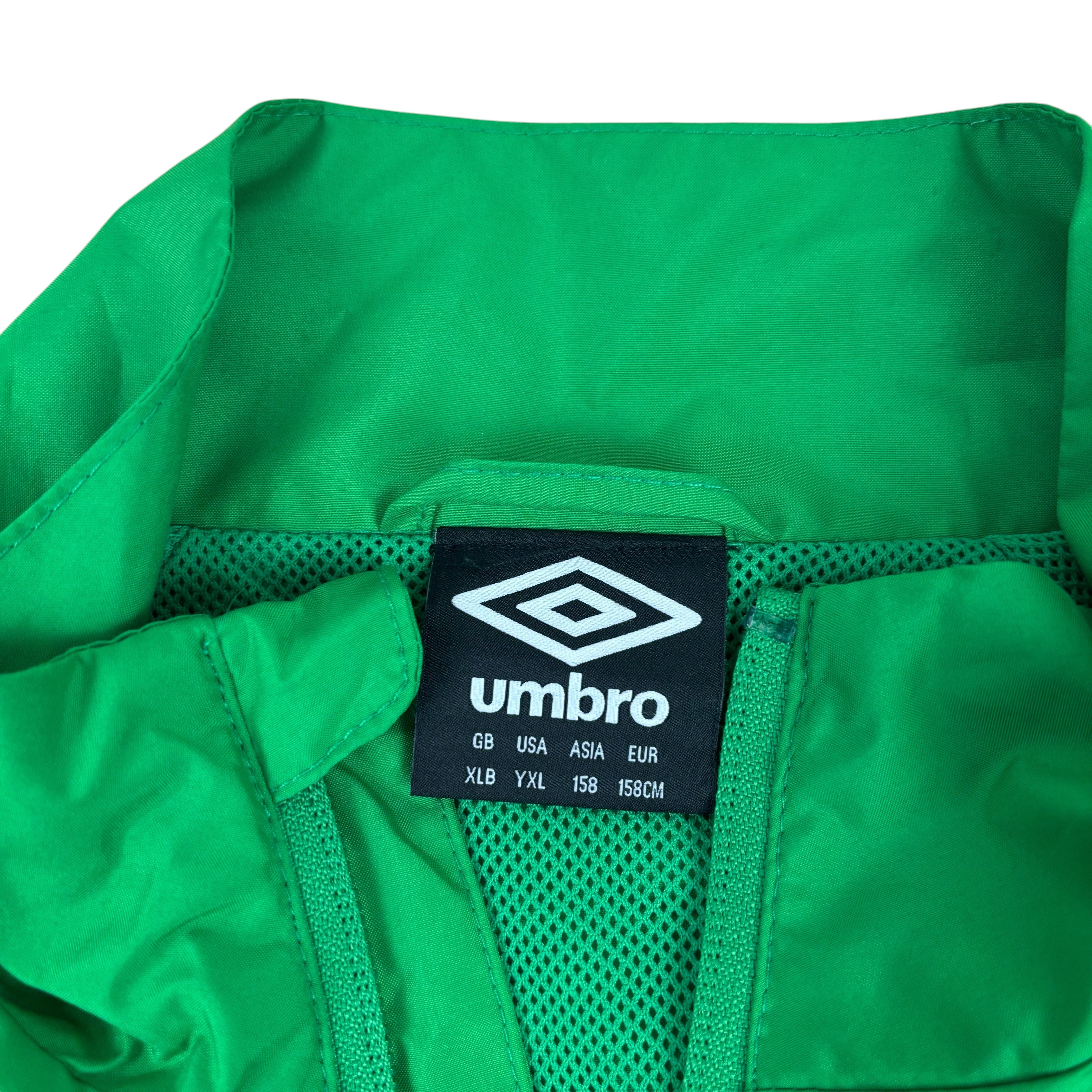 Umbro Green Logo Windbreaker (S)