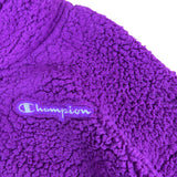 Champion Purple Cropped Sherpa Fleece (Women’s L)