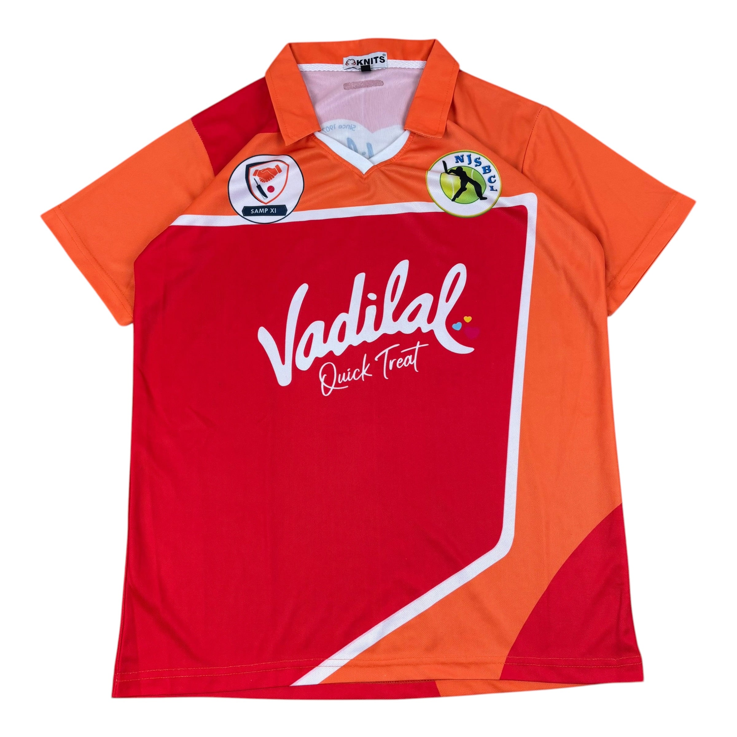 Knits SAMP XI New Jersey Softball Cricket League No.18 Jersey (L)