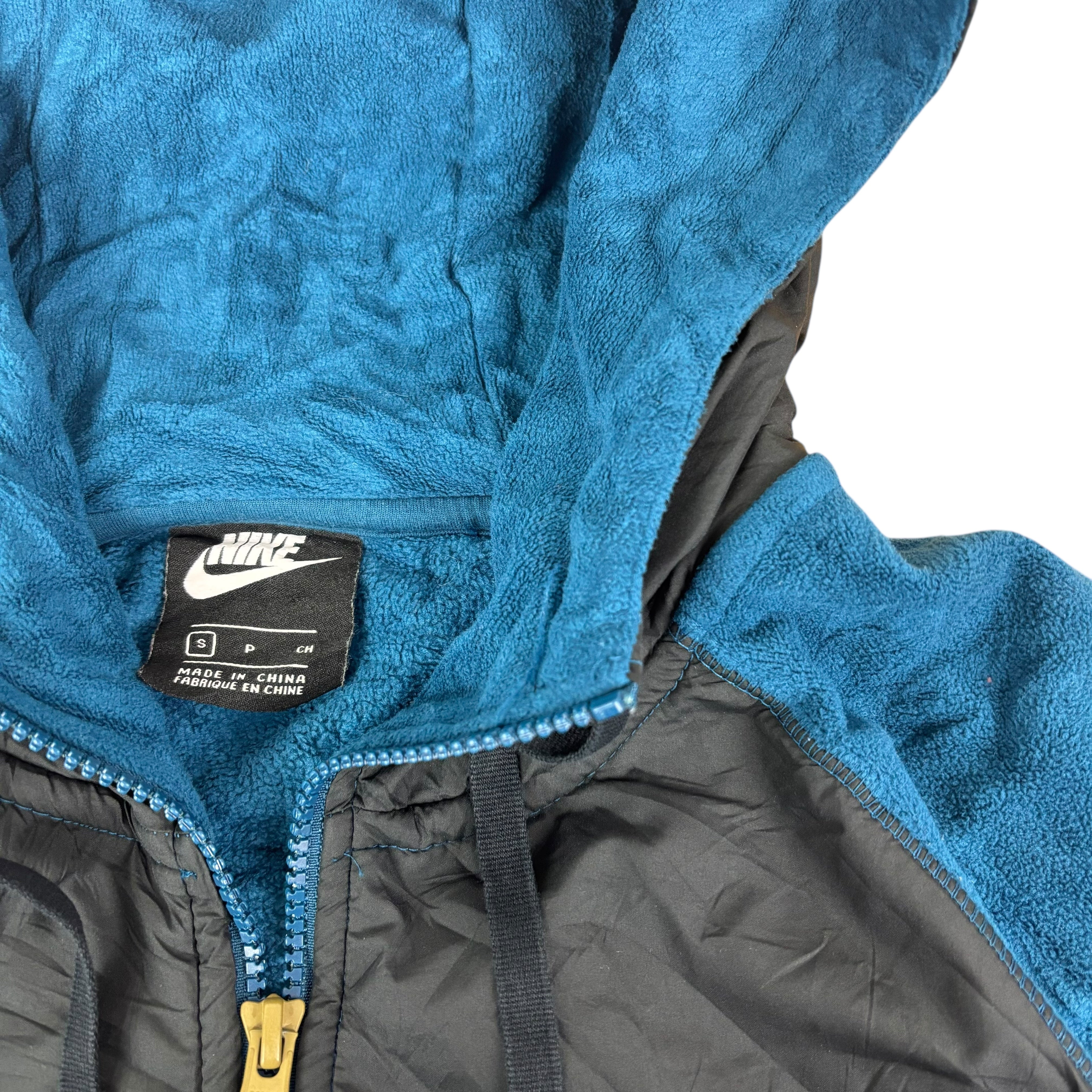 Nike Blue Hooded Fleece (S)