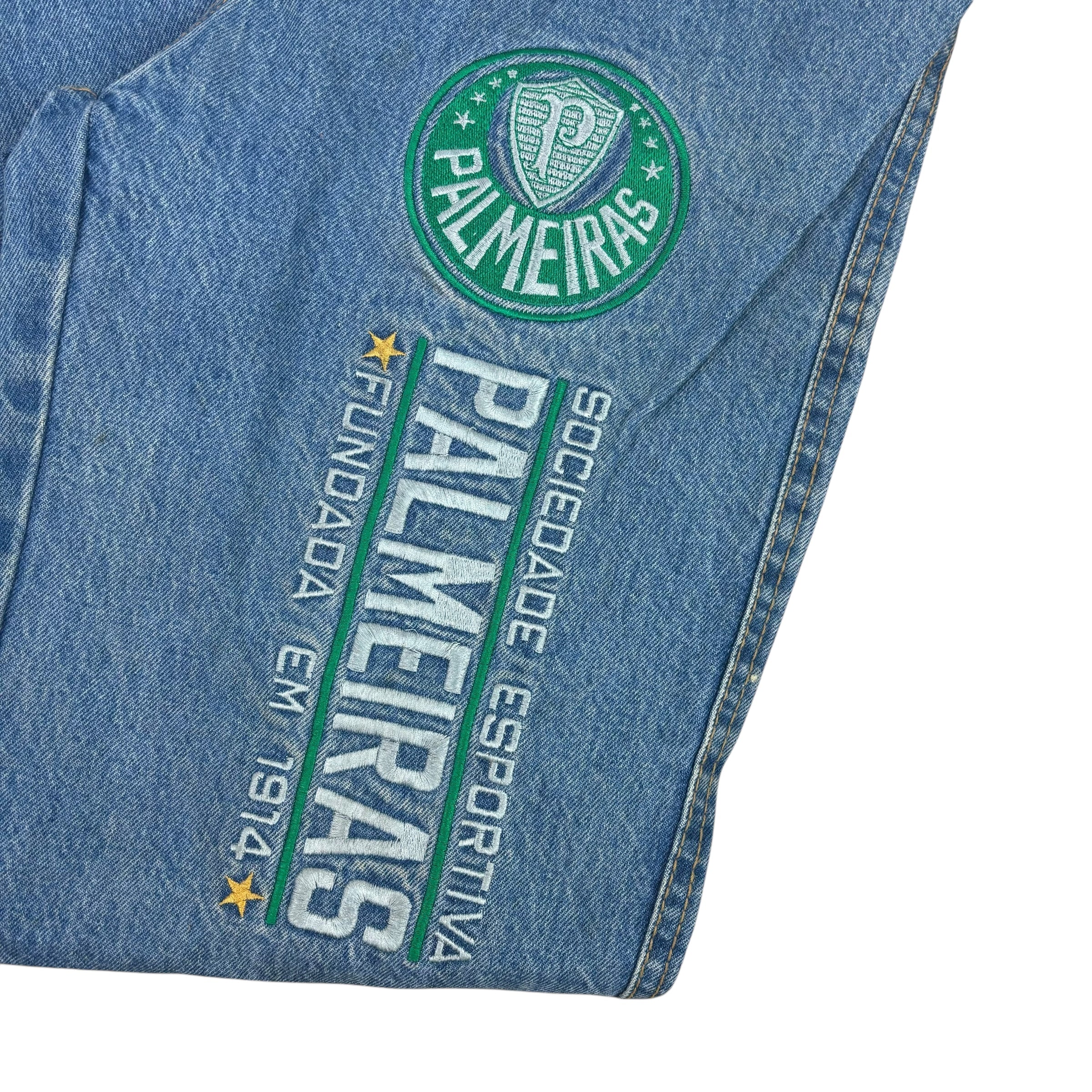 SE Palmeiras Vintage Denim Jeans (XS)