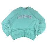 Champion Teal Varsity Sweater BNWT (L)